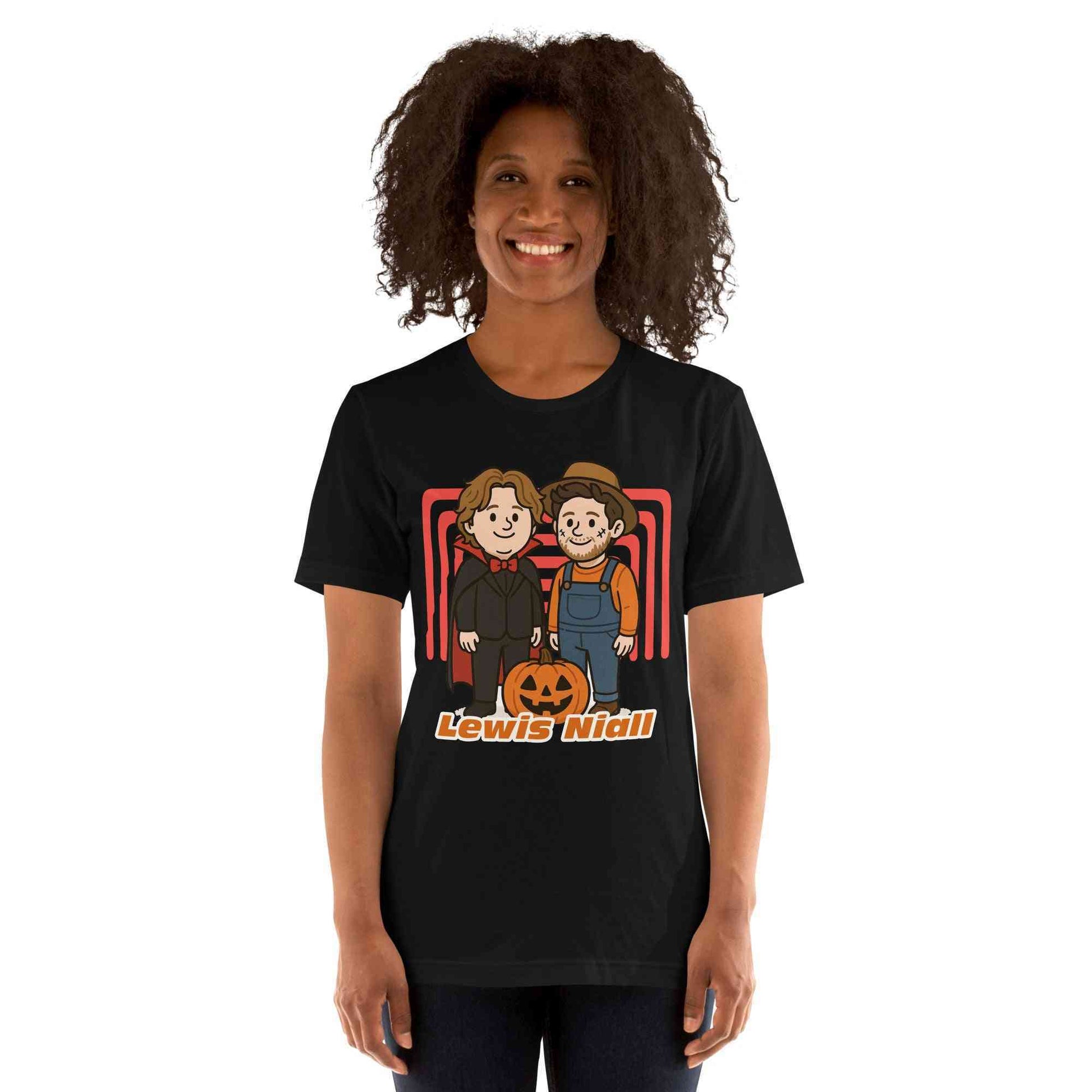 Lewis Capaldi & Niall Horan Halloween T-Shirt | Unisex Fan Apparel Alcyone213k