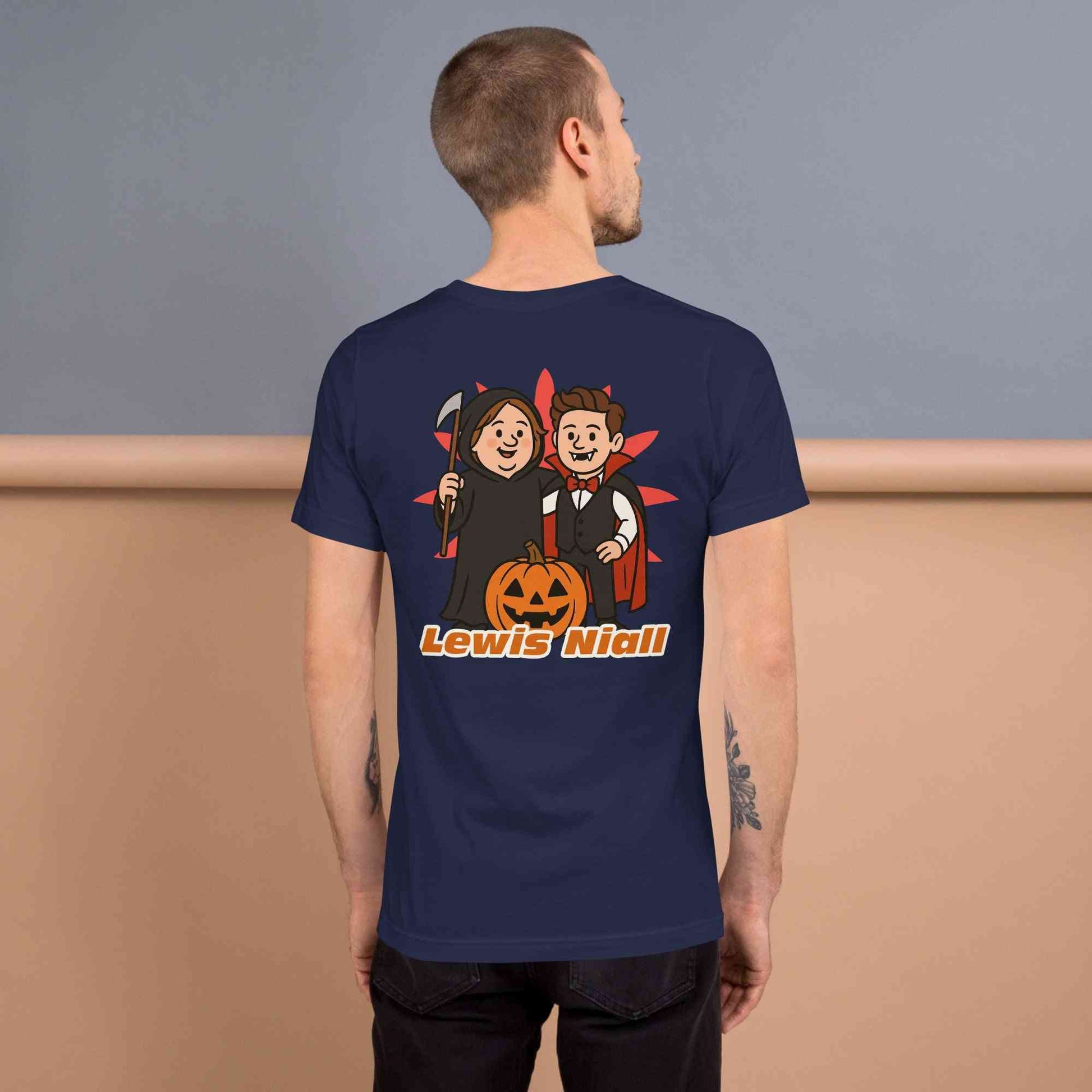 Lewis Capaldi Niall Horan Halloween T-Shirt | Unisex Music Fan Tee Alcyone213k