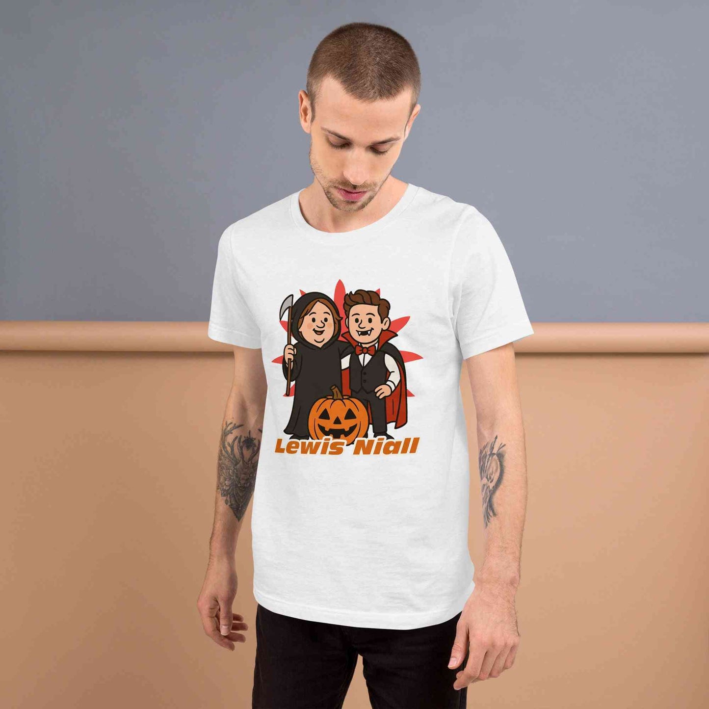Lewis Capaldi Niall Horan Halloween T-Shirt | Unisex Music Fan Tee Alcyone213k