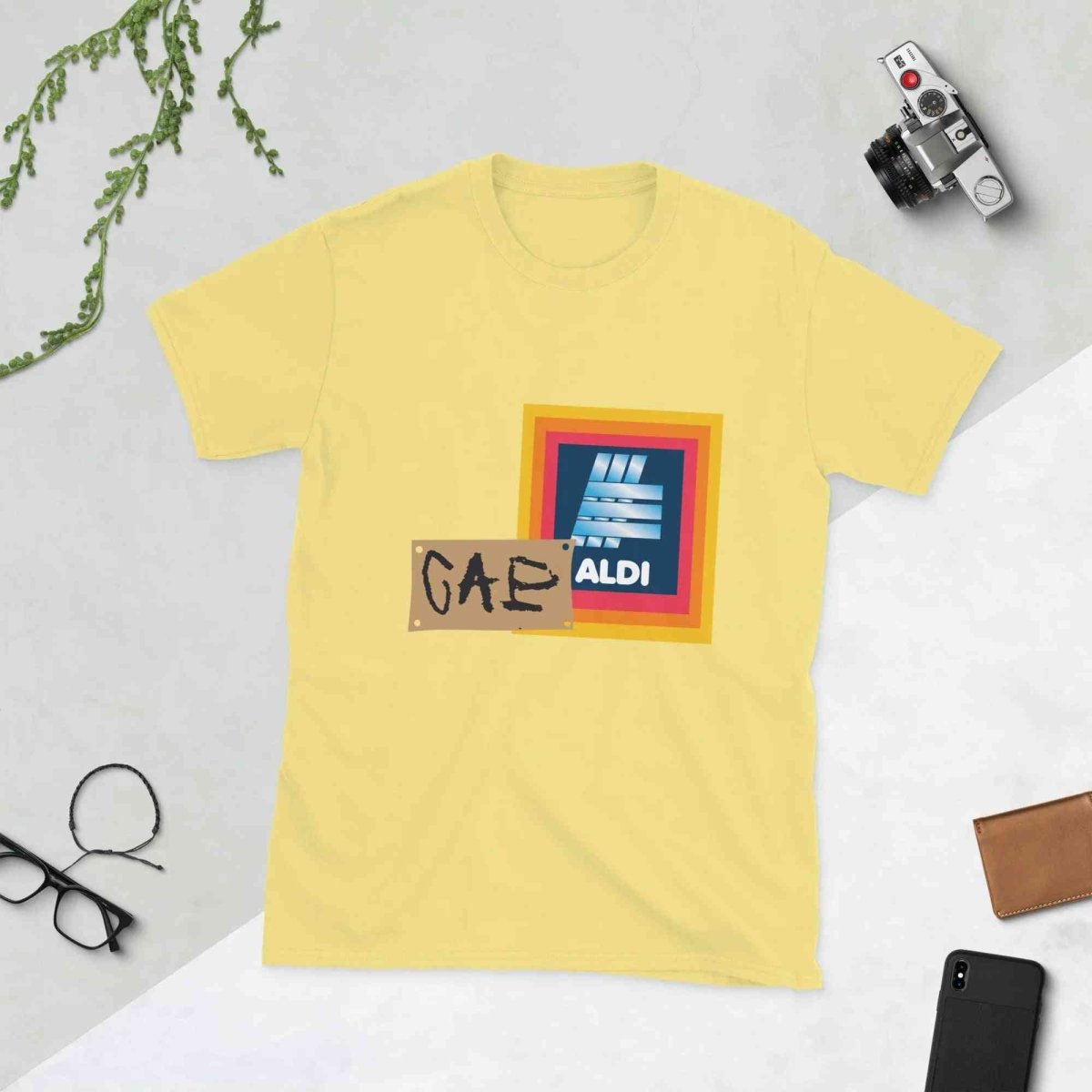 Lewis Capaldi "Capaldi On A Aldi" Cotton T-Shirt | Unisex T-shirt Alcyone213k