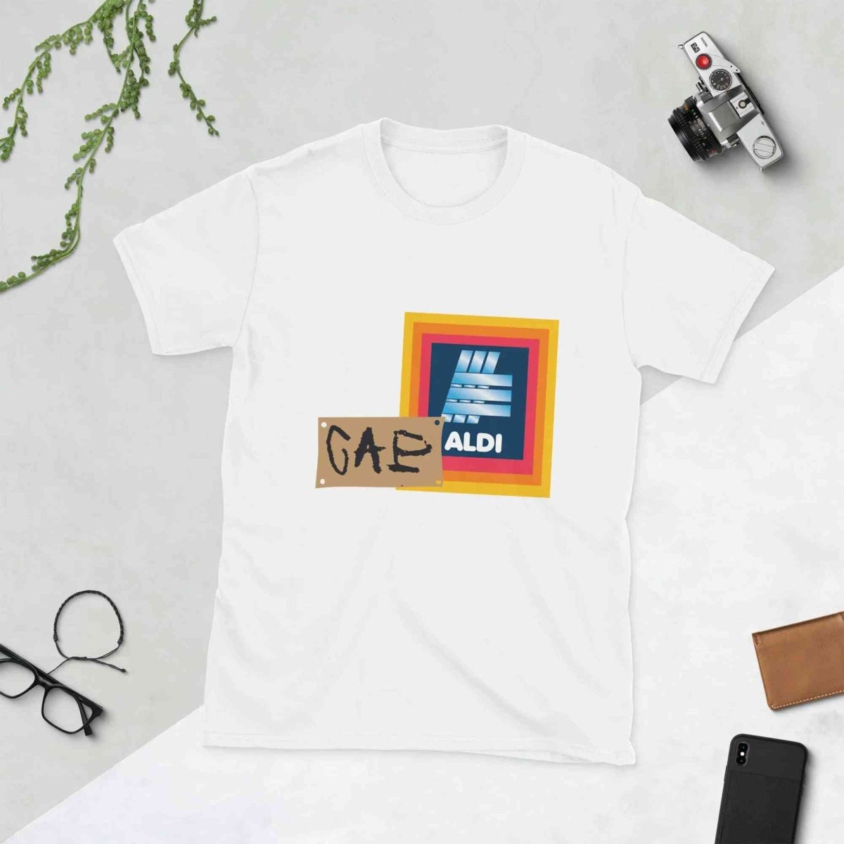 Lewis Capaldi "Capaldi On A Aldi" Cotton T-Shirt | Unisex T-shirt Alcyone213k