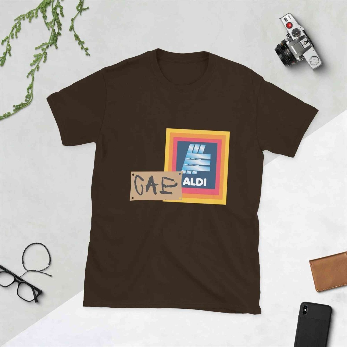 Lewis Capaldi "Capaldi On A Aldi" Cotton T-Shirt | Unisex T-shirt Alcyone213k