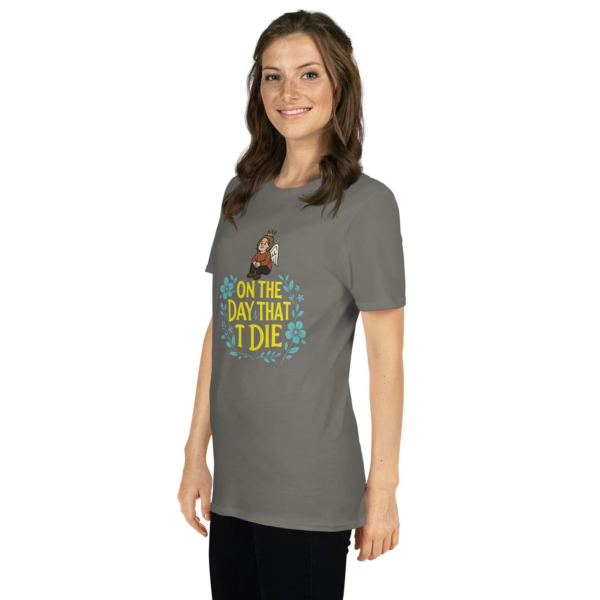 Lewis Capaldi "On The Day That I Die" Lyric T-Shirt - Unisex Cotton Tee T-shirt Alcyone213k