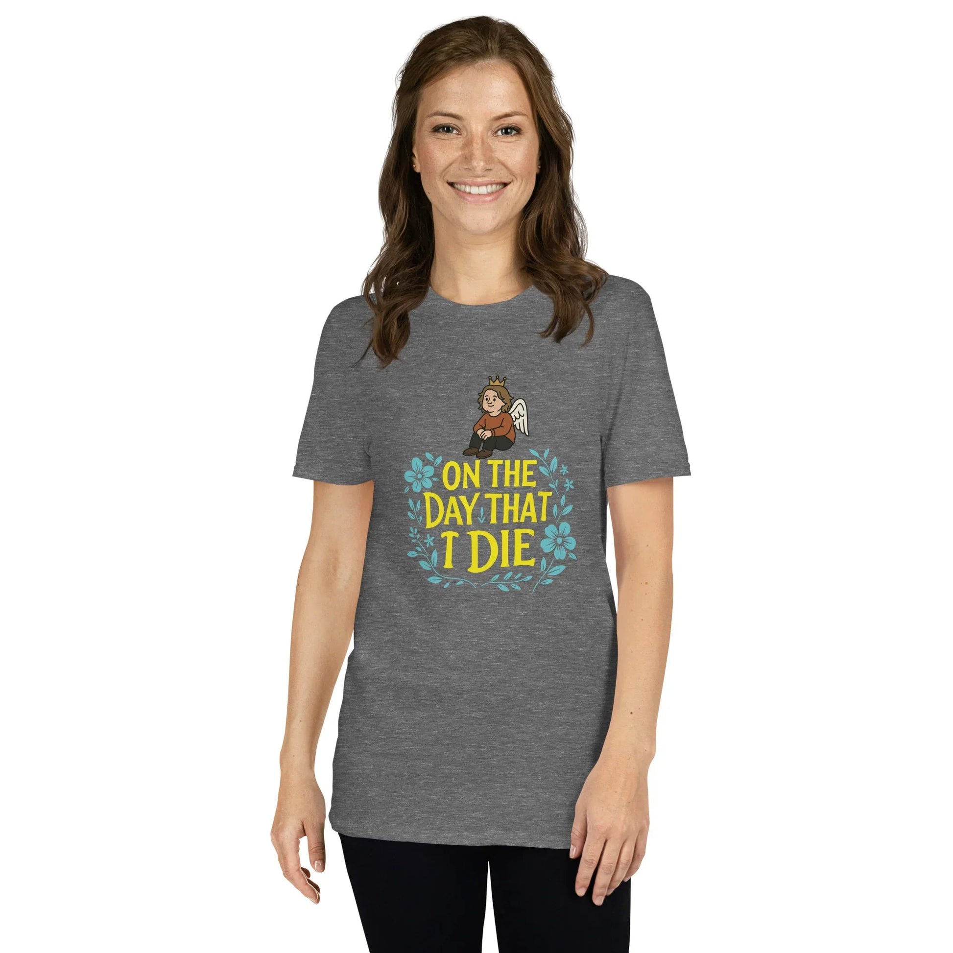 Lewis Capaldi "On The Day That I Die" Lyric T-Shirt - Unisex Cotton Tee T-shirt Alcyone213k