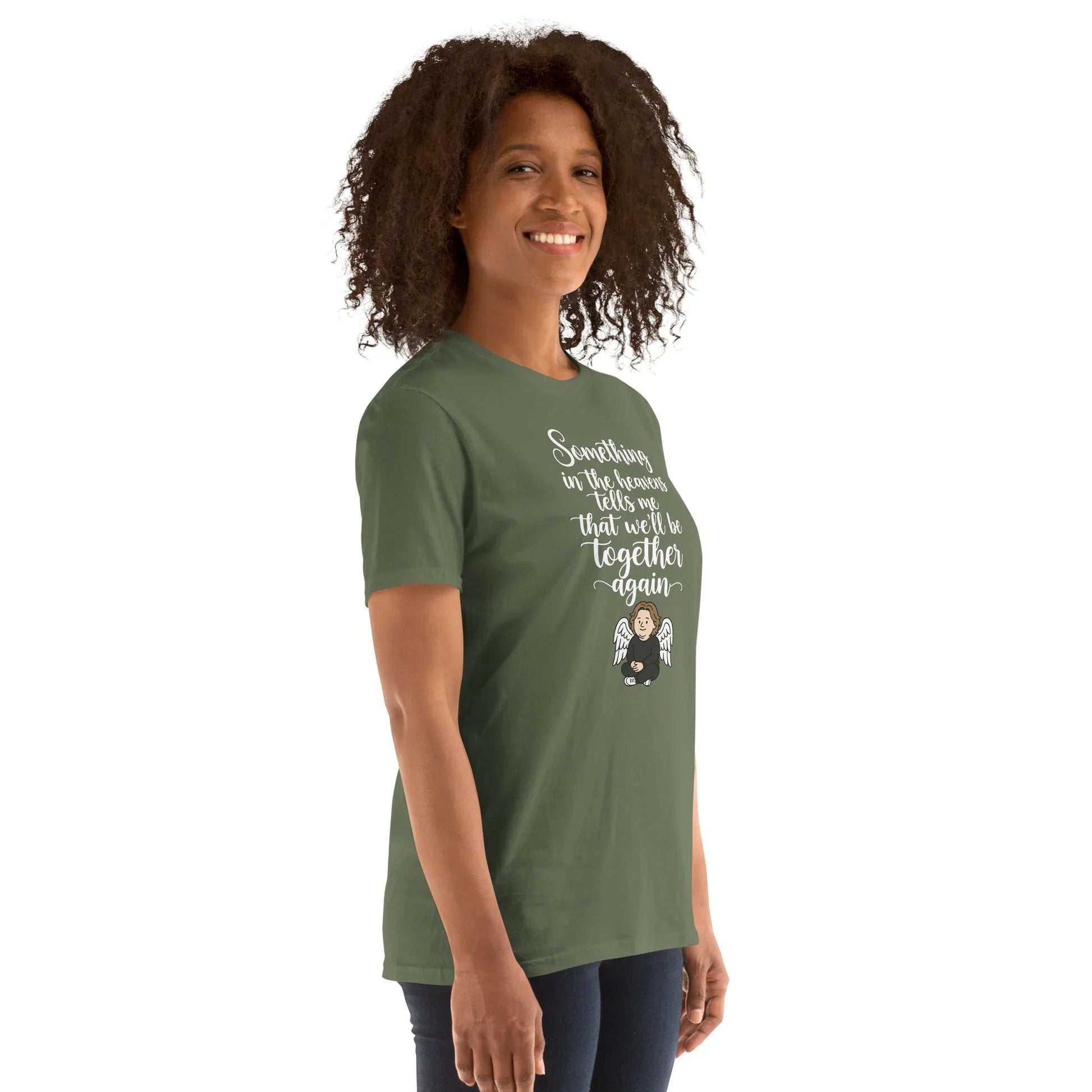 Lewis Capaldi "Something In The Heavens" Lyric T-Shirt - Unisex Cotton Tee T-shirt Alcyone213k