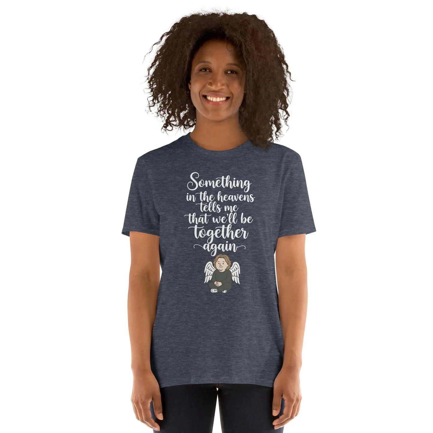 Lewis Capaldi "Something In The Heavens" Lyric T-Shirt - Unisex Cotton Tee T-shirt Alcyone213k