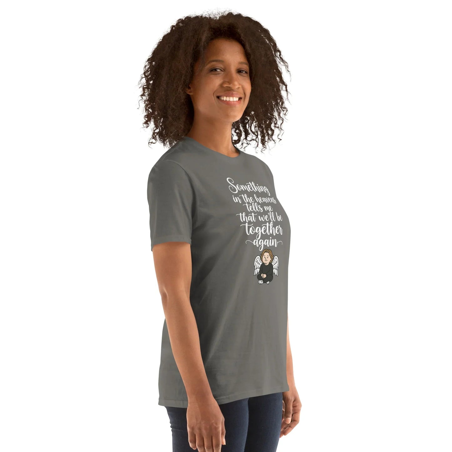 Lewis Capaldi "Something In The Heavens" Lyric T-Shirt - Unisex Cotton Tee T-shirt Alcyone213k