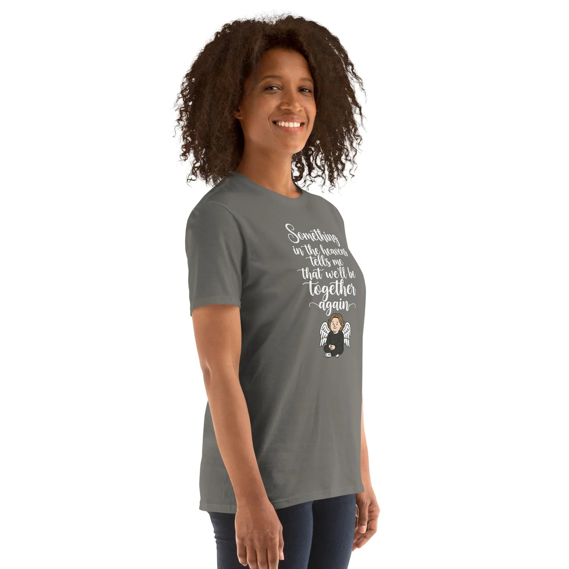 Lewis Capaldi "Something In The Heavens" Lyric T-Shirt - Unisex Cotton Tee T-shirt Alcyone213k