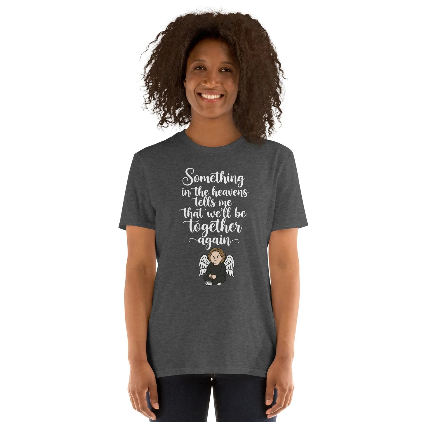 Lewis Capaldi "Something In The Heavens" Lyric T-Shirt - Unisex Cotton Tee T-shirt Alcyone213k