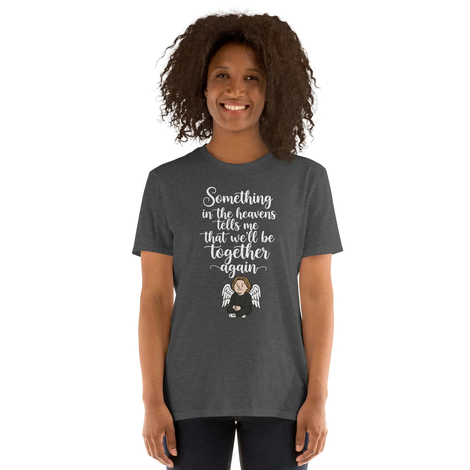 Lewis Capaldi "Something In The Heavens" Lyric T-Shirt - Unisex Cotton Tee T-shirt Alcyone213k