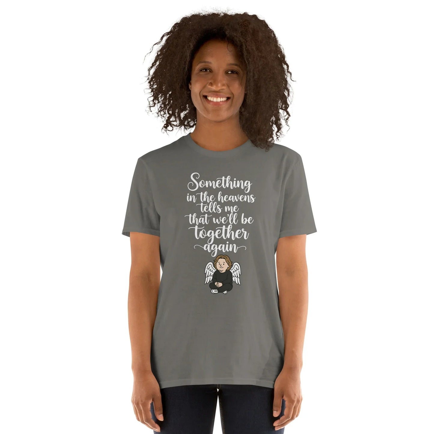 Lewis Capaldi "Something In The Heavens" Lyric T-Shirt - Unisex Cotton Tee T-shirt Alcyone213k