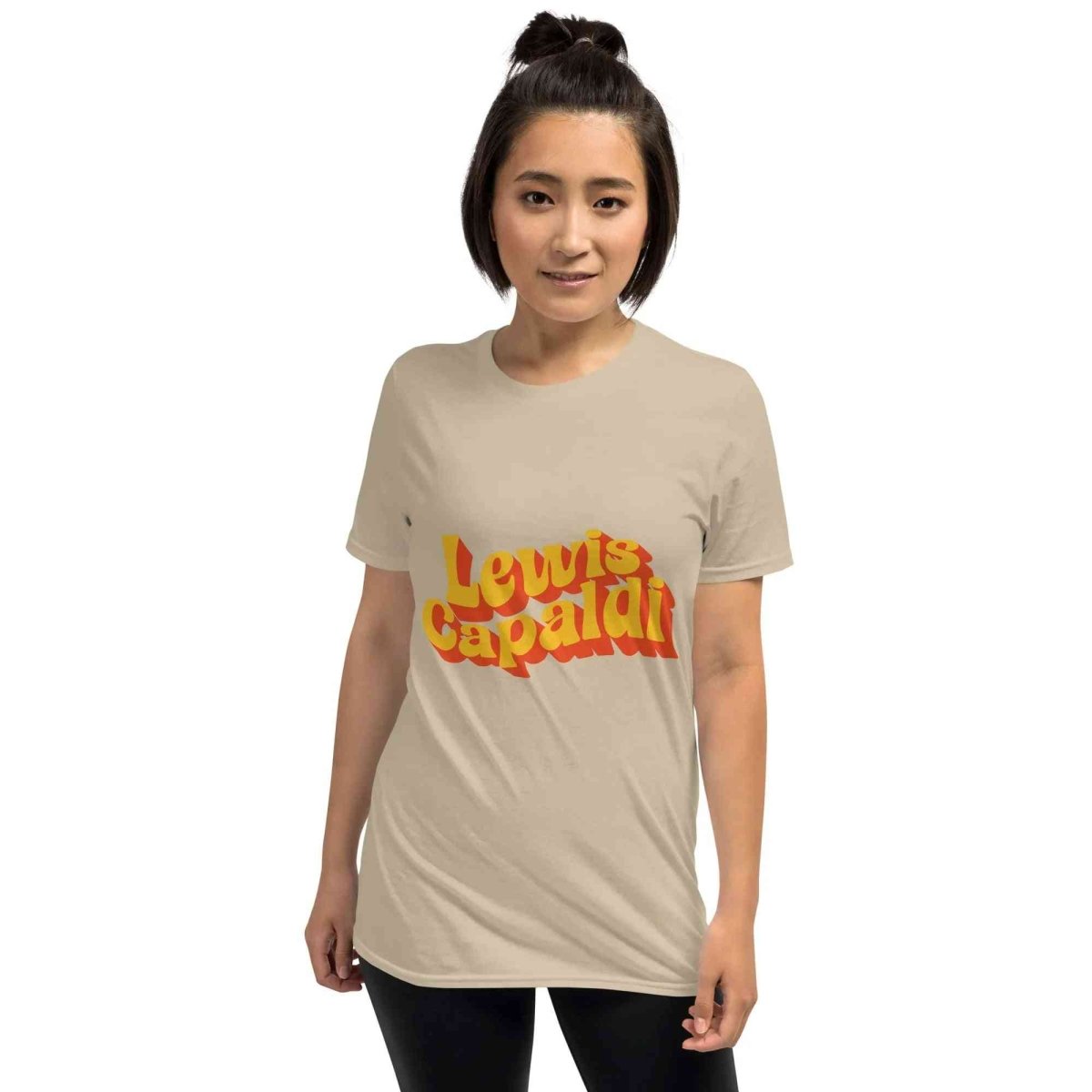 Lewis Capaldi Short-Sleeve Unisex Cotton T-Shirt for Fans T-shirt Alcyone213k