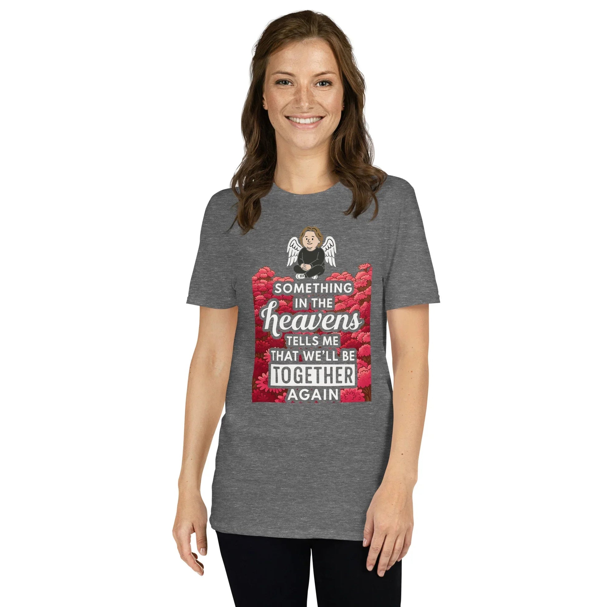 Lewis Capaldi Short-Sleeve Unisex T-Shirt | "Something In The Heavens" Lyrics Tee T-shirt Alcyone213k