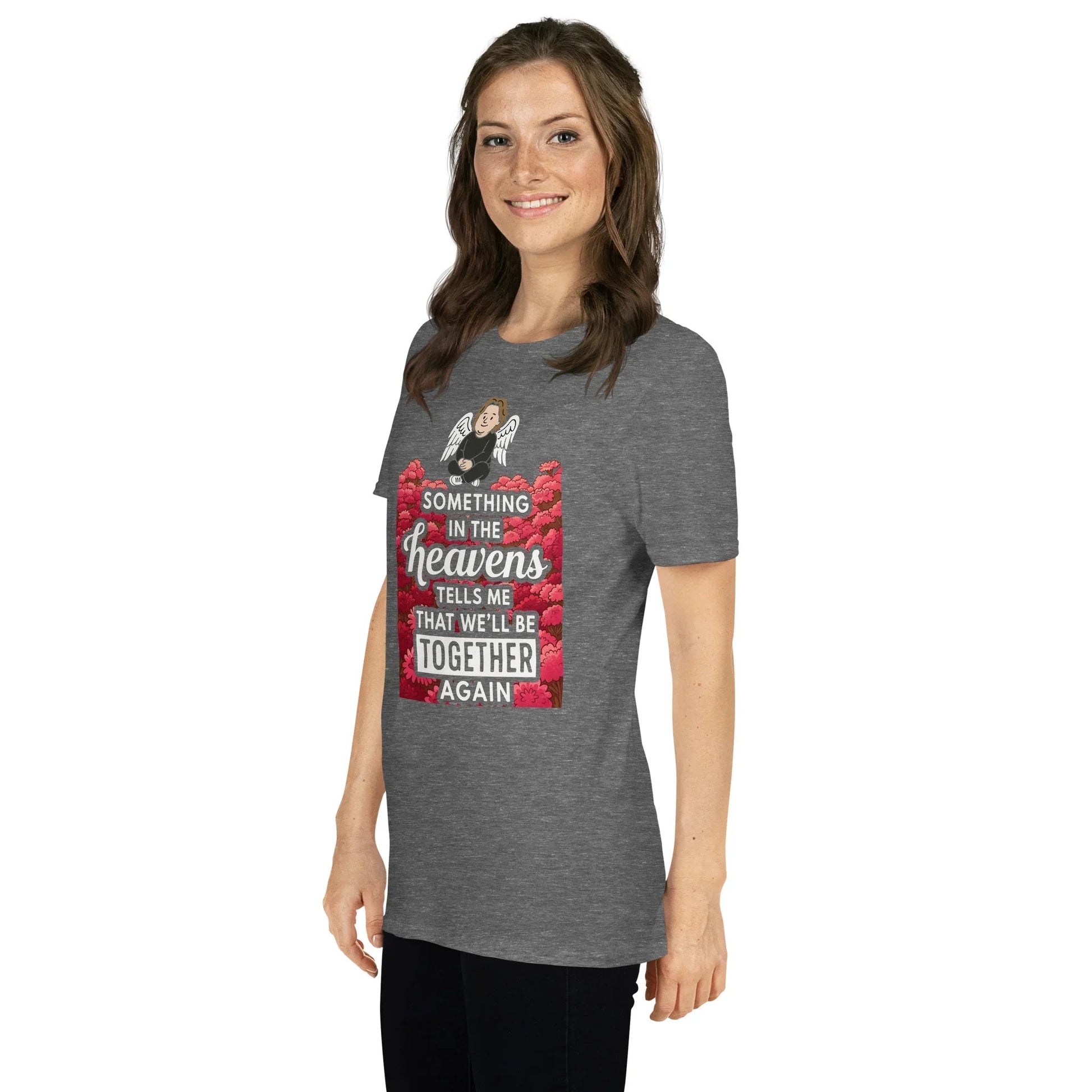 Lewis Capaldi Short-Sleeve Unisex T-Shirt | "Something In The Heavens" Lyrics Tee T-shirt Alcyone213k