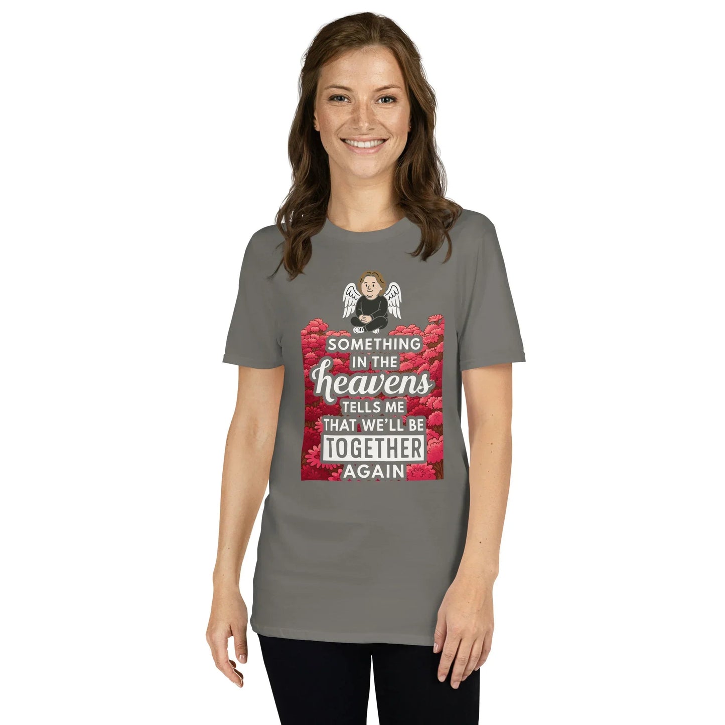 Lewis Capaldi Short-Sleeve Unisex T-Shirt | "Something In The Heavens" Lyrics Tee T-shirt Alcyone213k