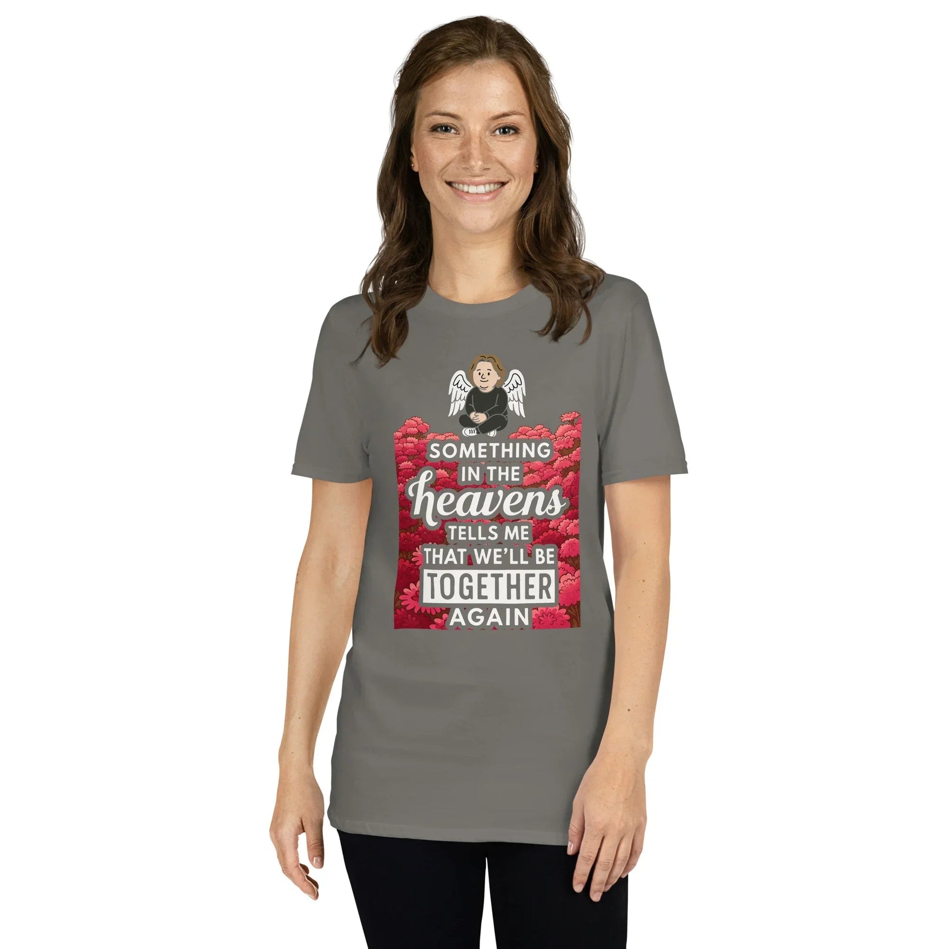 Lewis Capaldi Short-Sleeve Unisex T-Shirt | "Something In The Heavens" Lyrics Tee T-shirt Alcyone213k