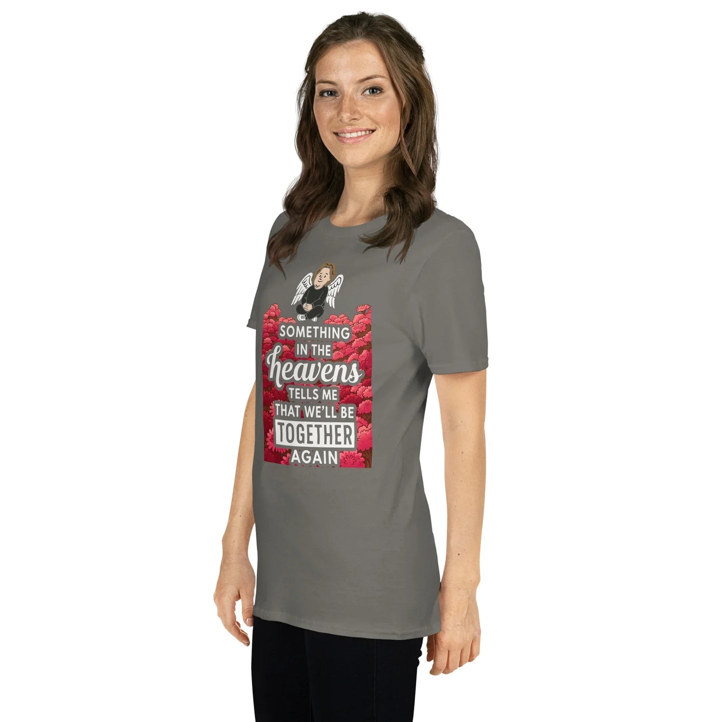 Lewis Capaldi Short-Sleeve Unisex T-Shirt | "Something In The Heavens" Lyrics Tee T-shirt Alcyone213k