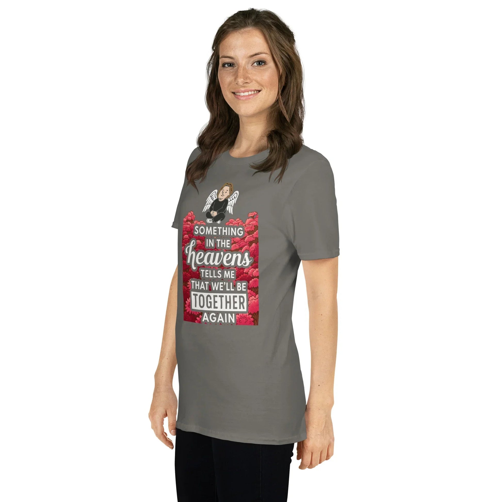 Lewis Capaldi Short-Sleeve Unisex T-Shirt | "Something In The Heavens" Lyrics Tee T-shirt Alcyone213k