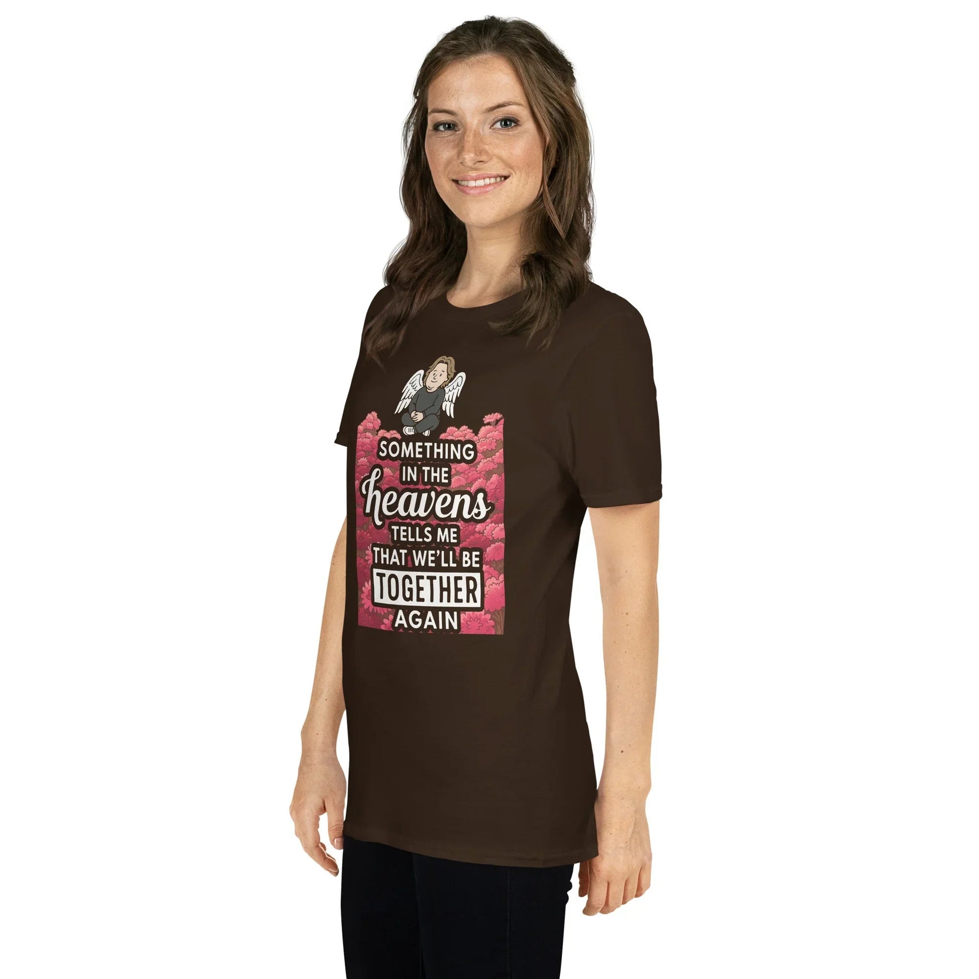 Lewis Capaldi Short-Sleeve Unisex T-Shirt | "Something In The Heavens" Lyrics Tee T-shirt Alcyone213k