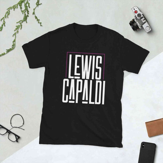 Lewis Capaldi Unisex Cotton Blend T-Shirt | Fan Apparel T-shirt Alcyone213k