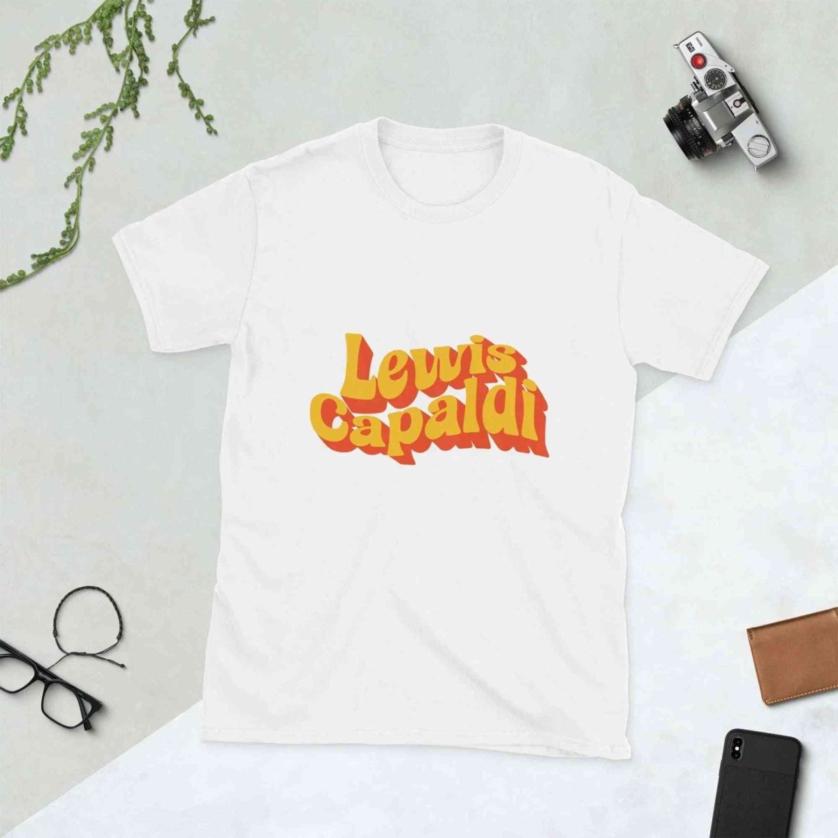 Lewis Capaldi Unisex Cotton T-Shirt | Music Fan Apparel T-shirt Alcyone213k