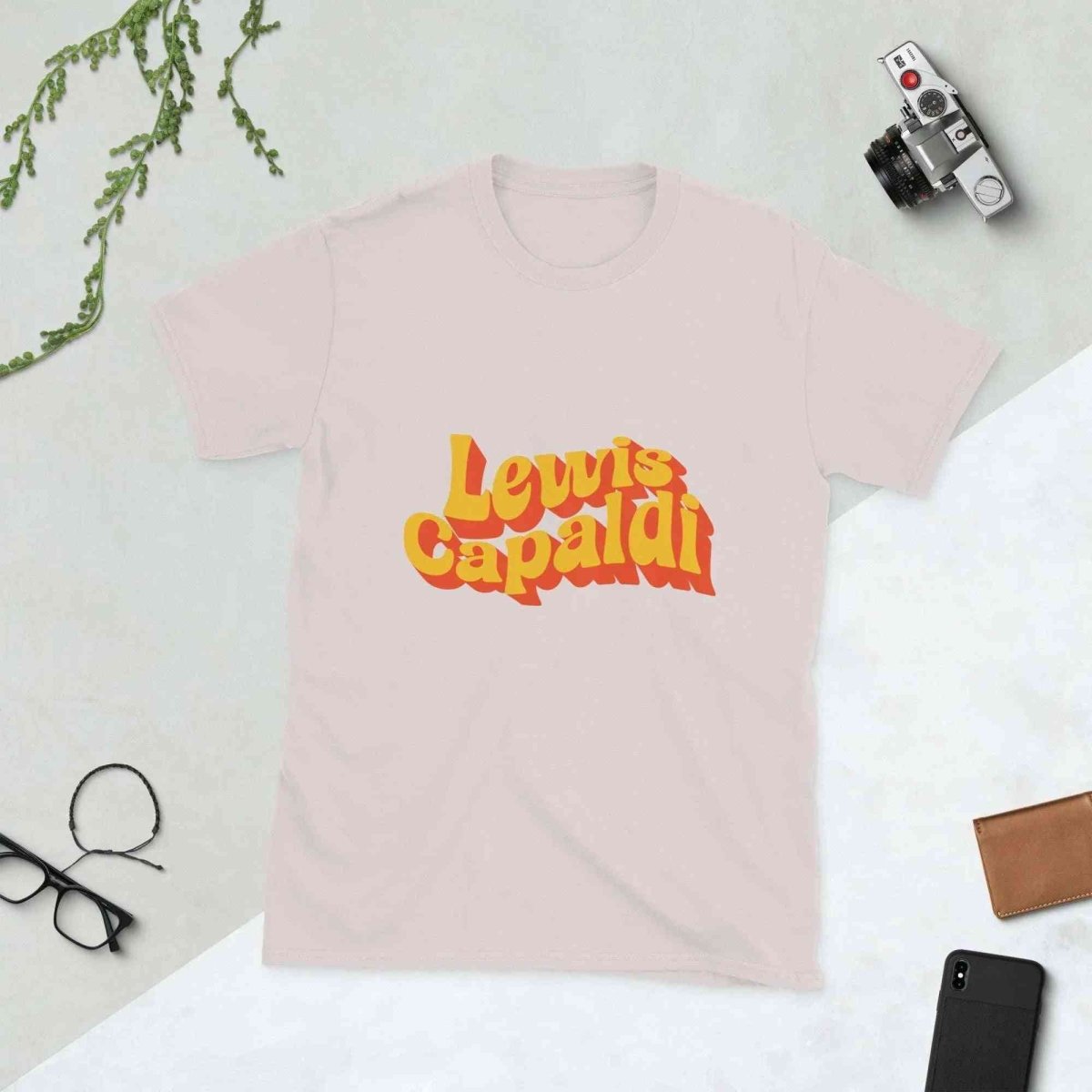 Lewis Capaldi Unisex Cotton T-Shirt | Music Fan Apparel T-shirt Alcyone213k