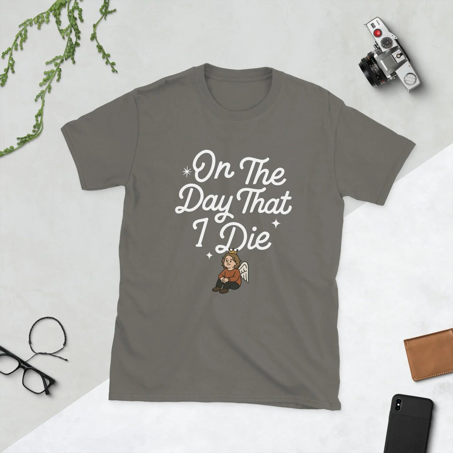 Lewis Capaldi "On The Day That I Die" Lyric T-Shirt - Unisex Cotton Tee T-shirt Alcyone213k