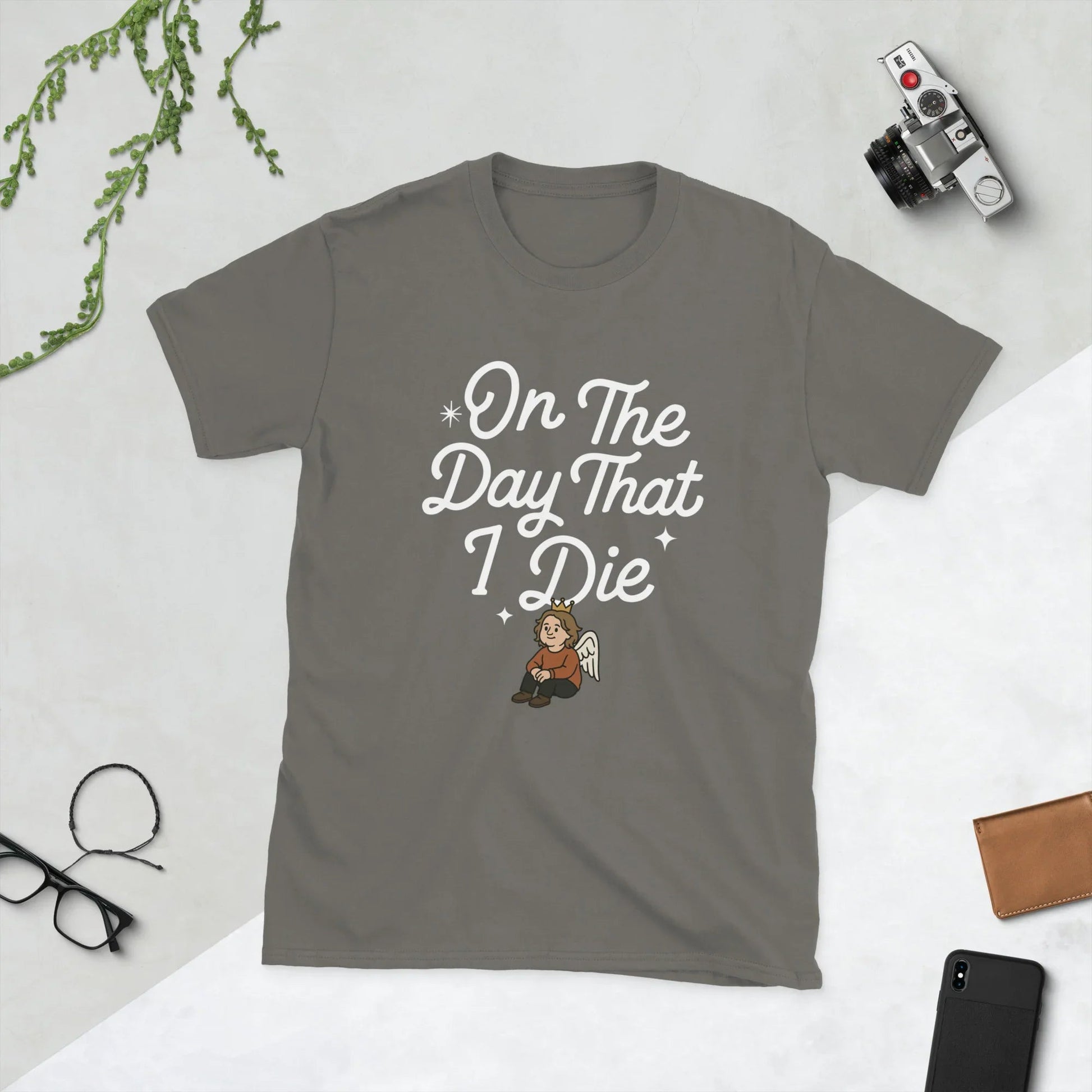 Lewis Capaldi "On The Day That I Die" Lyric T-Shirt - Unisex Cotton Tee T-shirt Alcyone213k