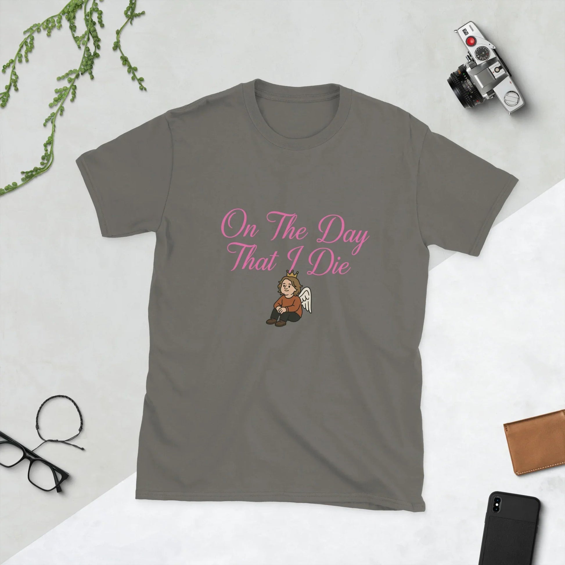 Lewis Capaldi "On The Day That I Die" Lyrics T-Shirt - Unisex Cotton Tee T-shirt Alcyone213k