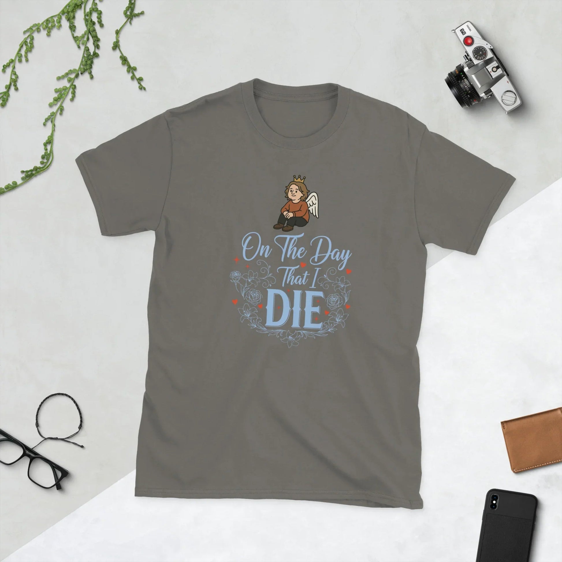 Lewis Capaldi "On The Day That I Die" Lyric T-Shirt - Unisex Cotton Tee T-shirt Alcyone213k
