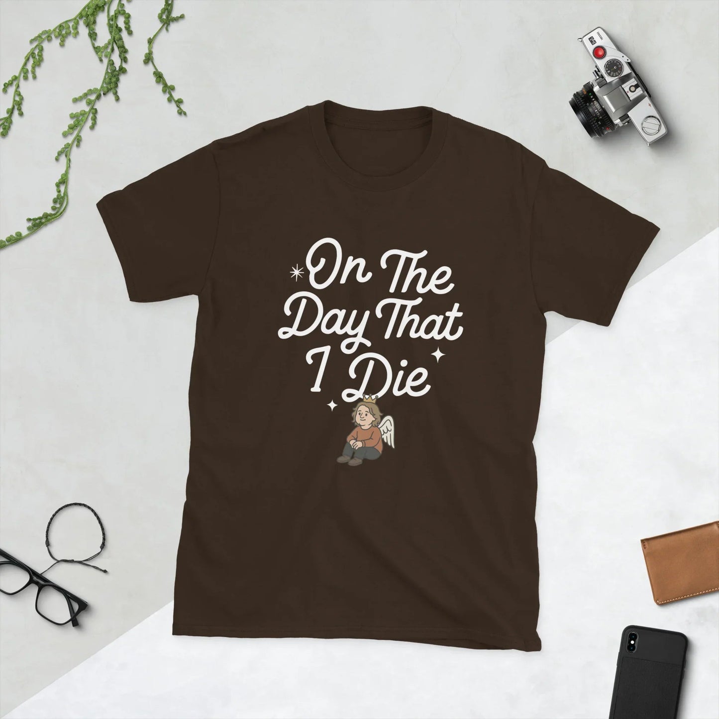 Lewis Capaldi "On The Day That I Die" Lyric T-Shirt - Unisex Cotton Tee T-shirt Alcyone213k