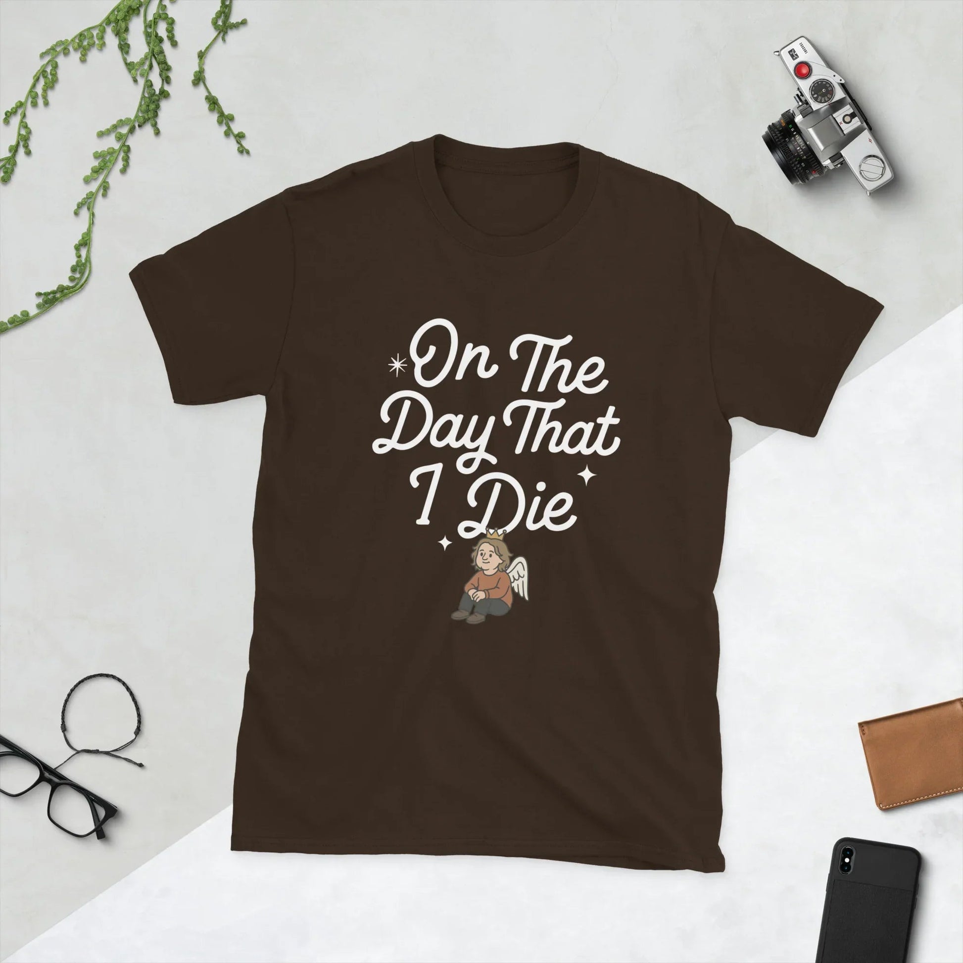 Lewis Capaldi "On The Day That I Die" Lyric T-Shirt - Unisex Cotton Tee T-shirt Alcyone213k