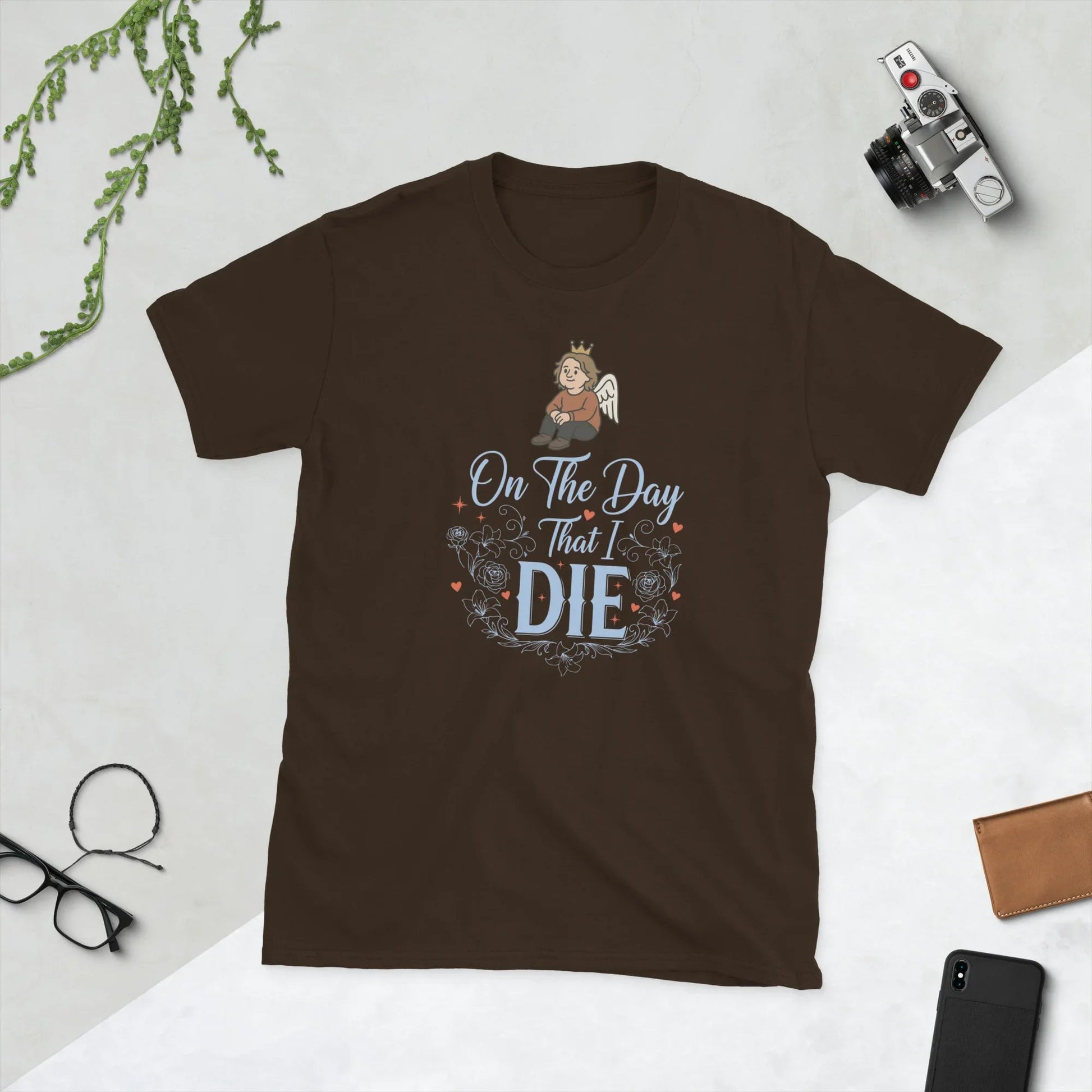 Lewis Capaldi "On The Day That I Die" Lyric T-Shirt - Unisex Cotton Tee T-shirt Alcyone213k