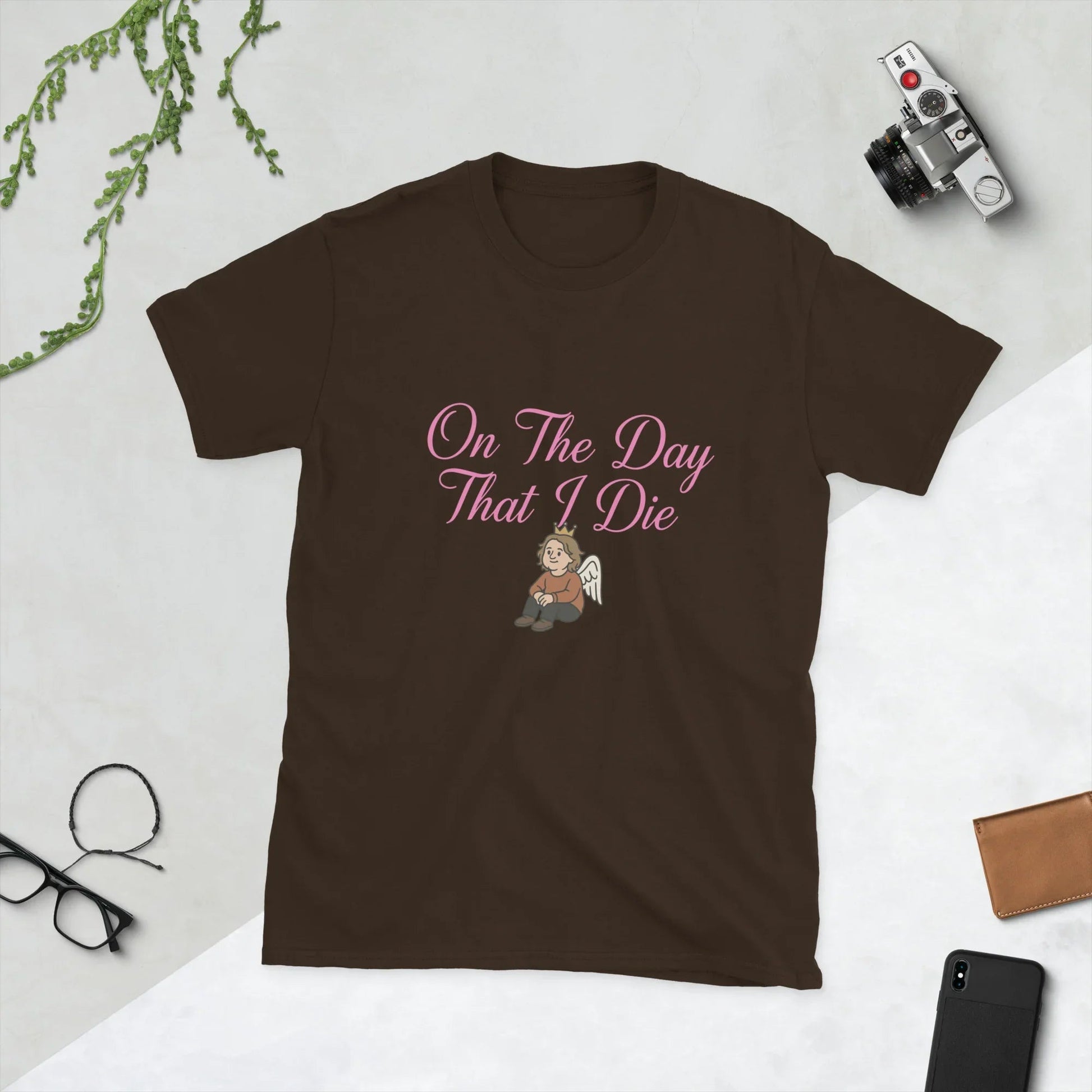 Lewis Capaldi "On The Day That I Die" Lyrics T-Shirt - Unisex Cotton Tee T-shirt Alcyone213k