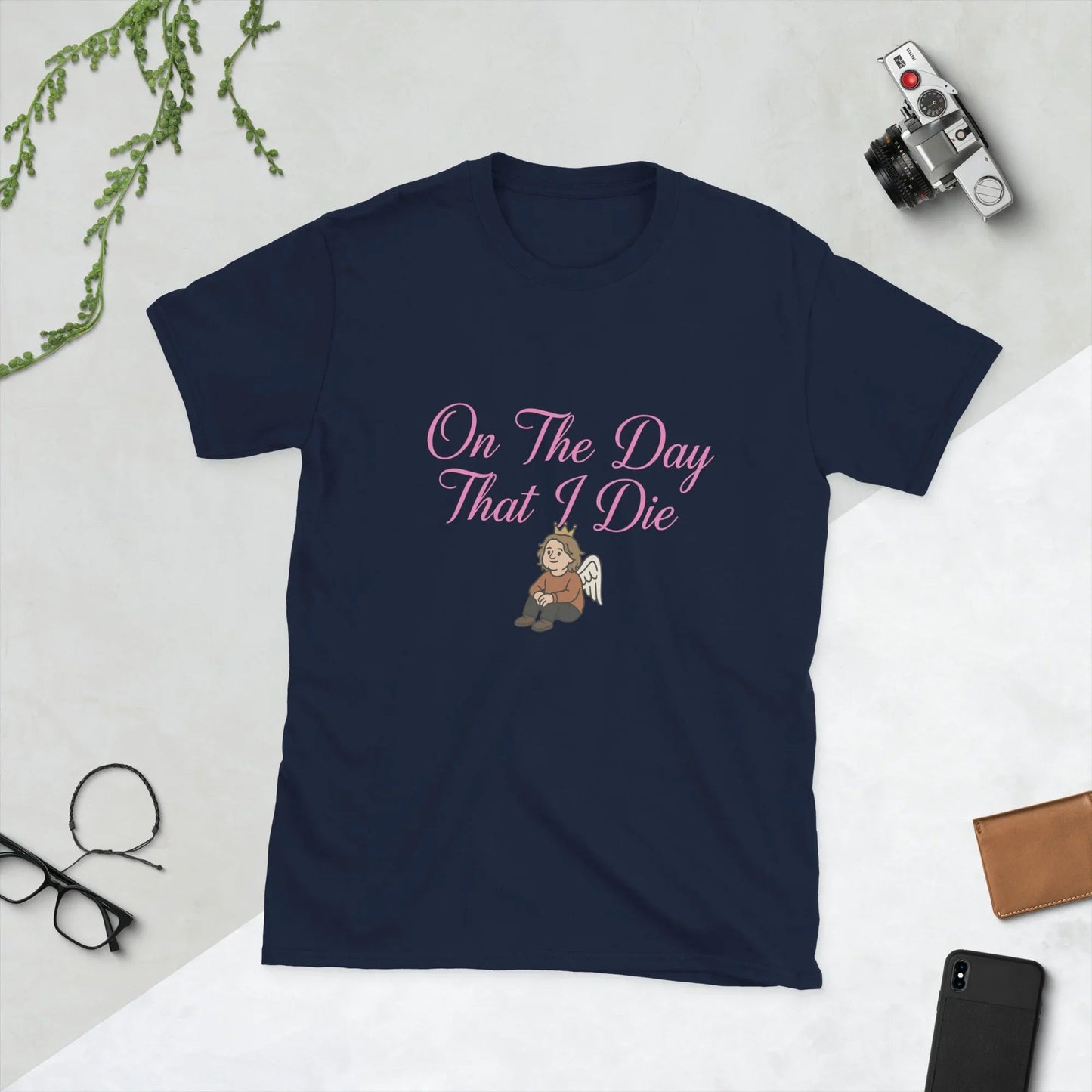 Lewis Capaldi "On The Day That I Die" Lyrics T-Shirt - Unisex Cotton Tee T-shirt Alcyone213k