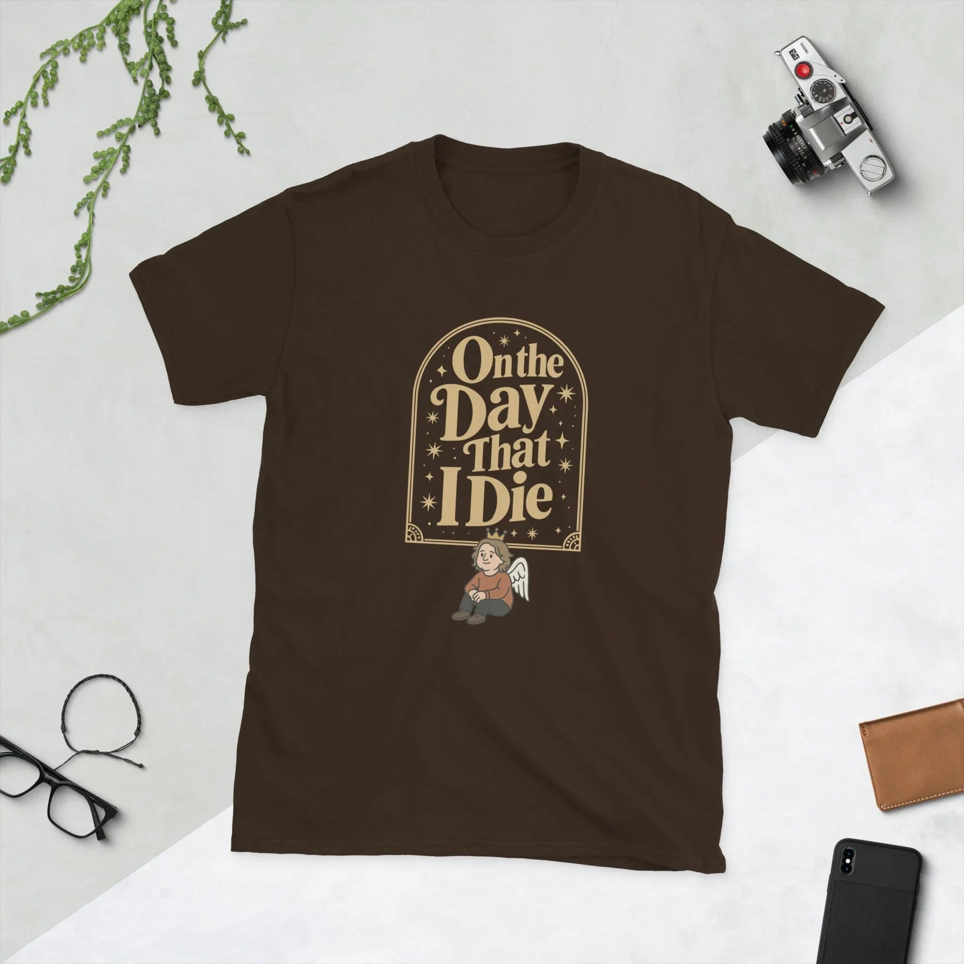 Lewis Capaldi "On The Day That I Die" Lyrics T-Shirt - Unisex Cotton Tee T-shirt Alcyone213k