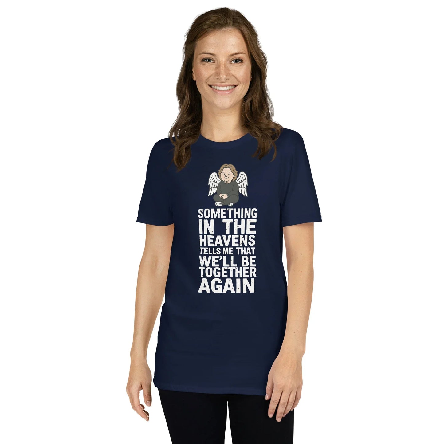 Lewis Capaldi "Something In The Heavens" Lyrics T-Shirt | Premium Cotton Unisex Tee T-shirt Alcyone213k