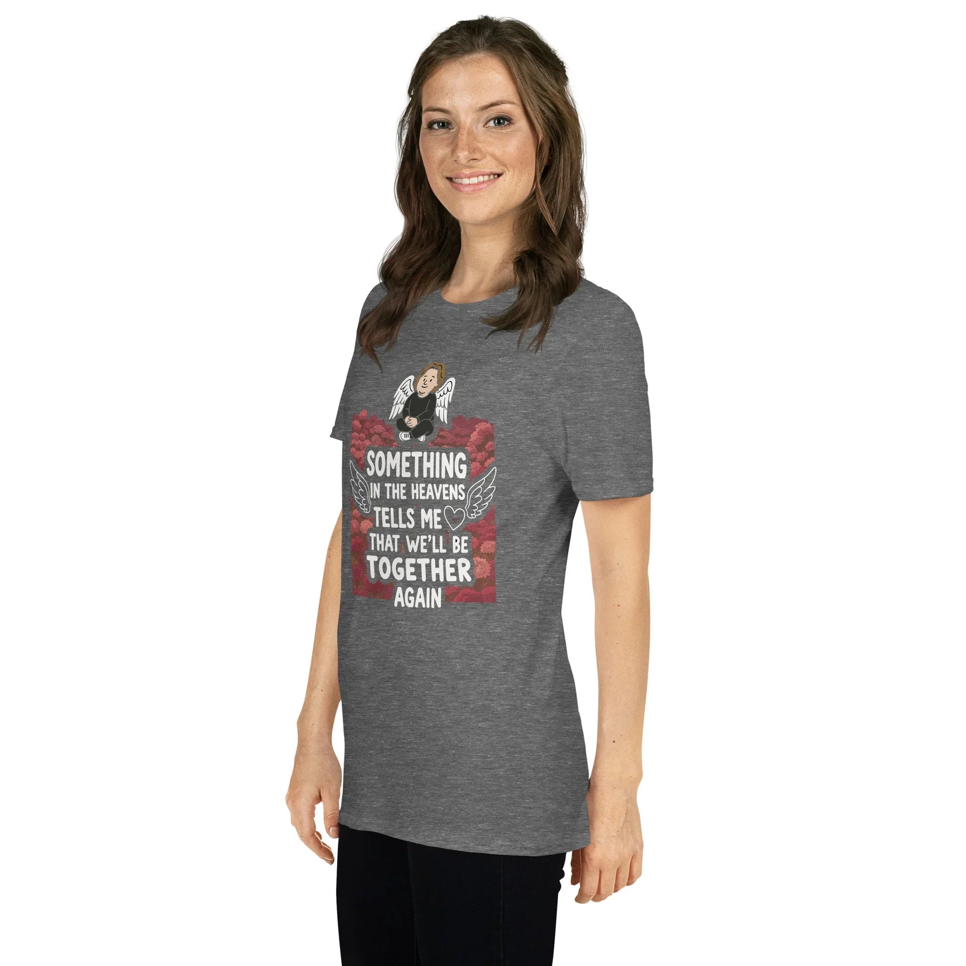 Lewis Capaldi "Something In The Heavens" Lyrics T-Shirt - Unisex Short-Sleeve Tee T-shirt Alcyone213k