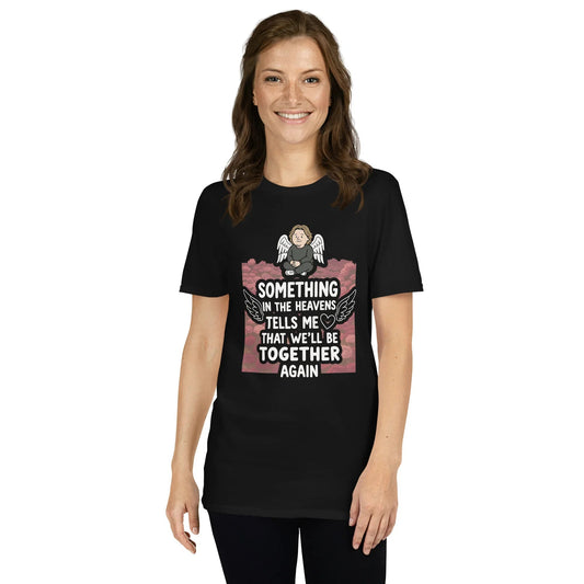 Lewis Capaldi "Something In The Heavens" Lyrics T-Shirt - Unisex Short-Sleeve Tee T-shirt Alcyone213k