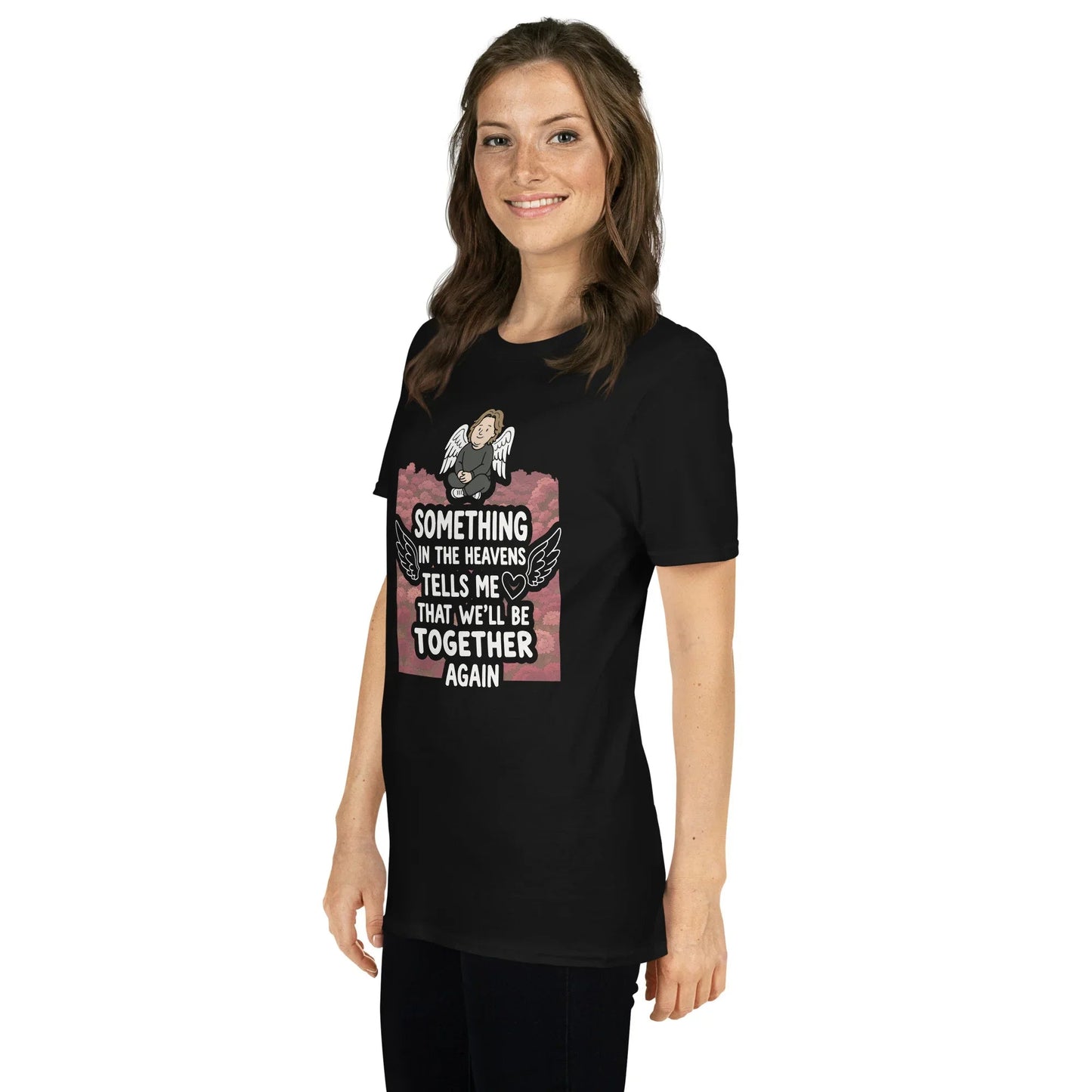 Lewis Capaldi "Something In The Heavens" Lyrics T-Shirt - Unisex Short-Sleeve Tee T-shirt Alcyone213k