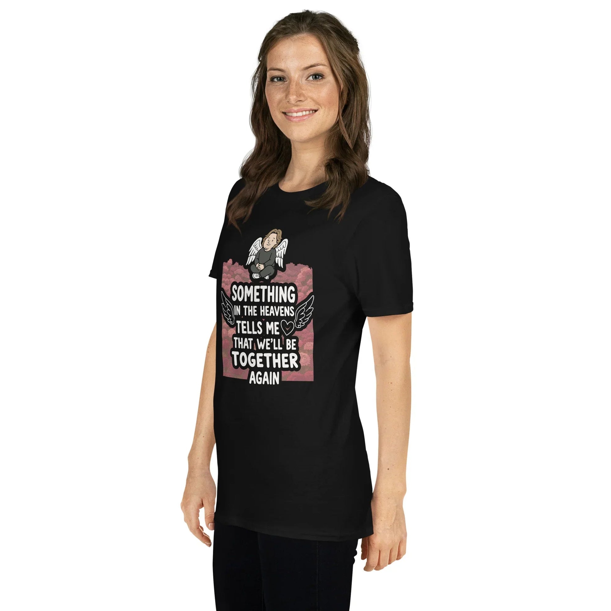 Lewis Capaldi "Something In The Heavens" Lyrics T-Shirt - Unisex Short-Sleeve Tee T-shirt Alcyone213k