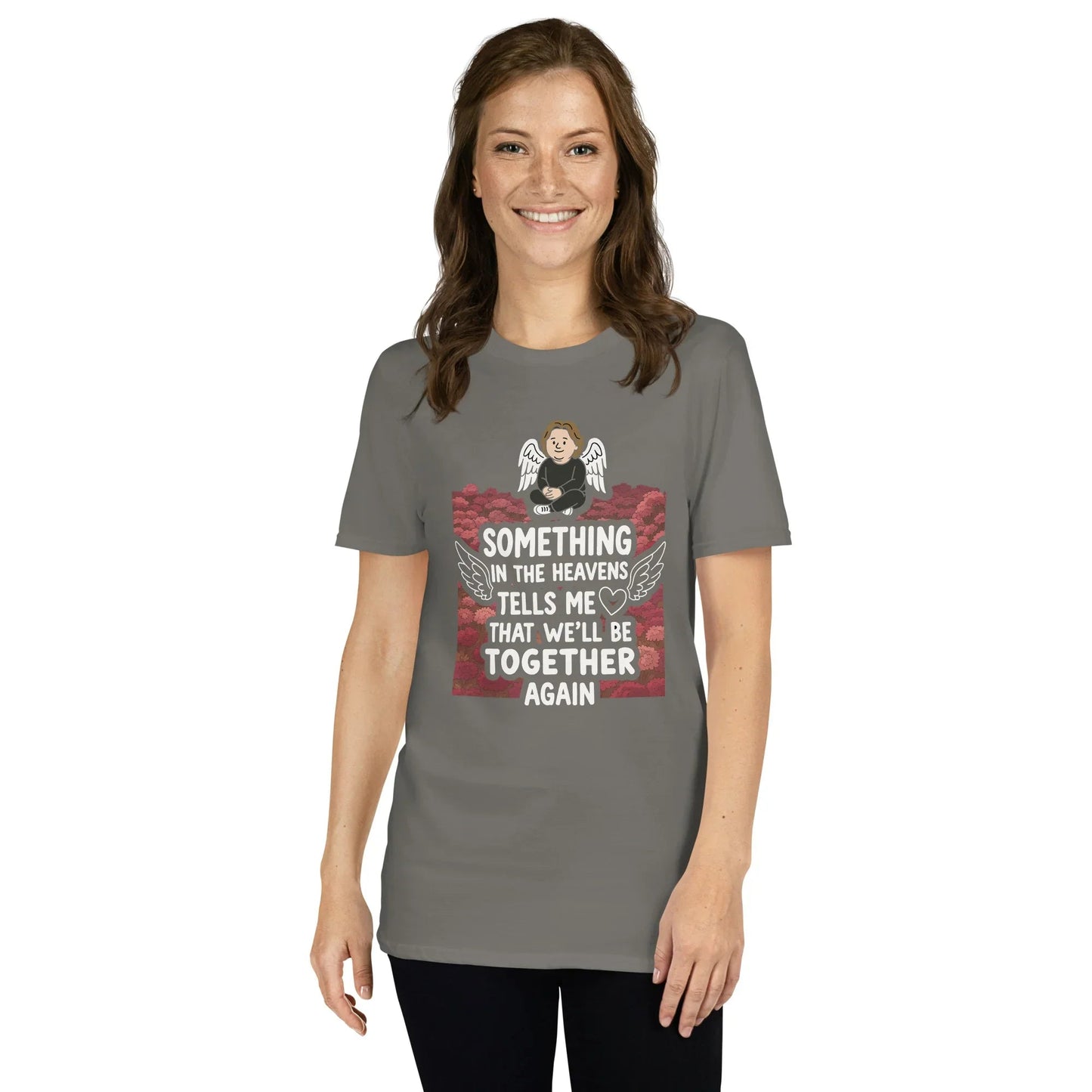 Lewis Capaldi "Something In The Heavens" Lyrics T-Shirt - Unisex Short-Sleeve Tee T-shirt Alcyone213k