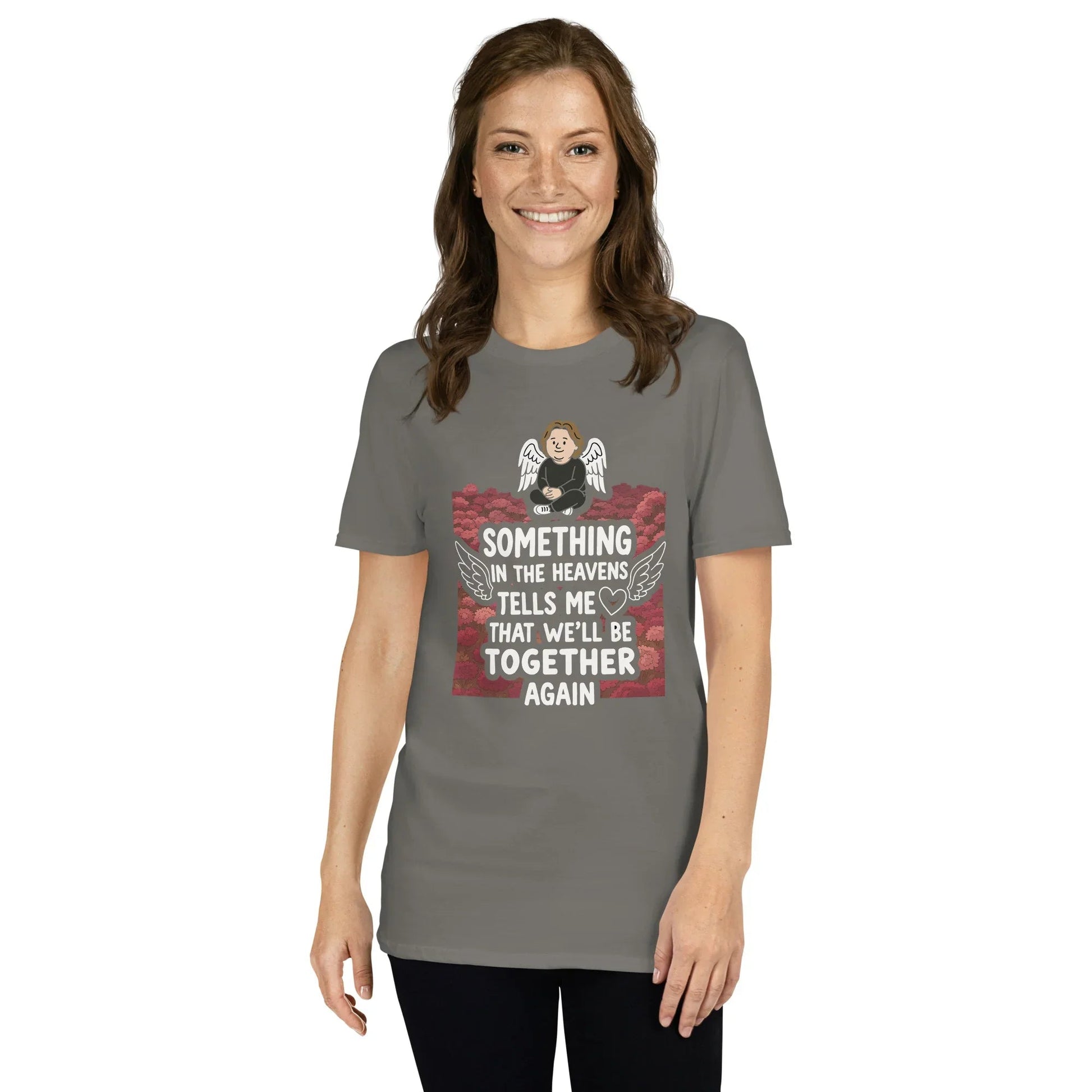 Lewis Capaldi "Something In The Heavens" Lyrics T-Shirt - Unisex Short-Sleeve Tee T-shirt Alcyone213k