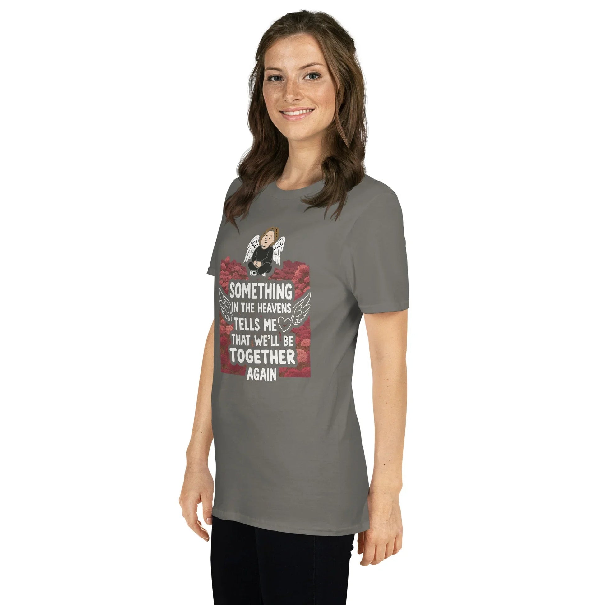 Lewis Capaldi "Something In The Heavens" Lyrics T-Shirt - Unisex Short-Sleeve Tee T-shirt Alcyone213k