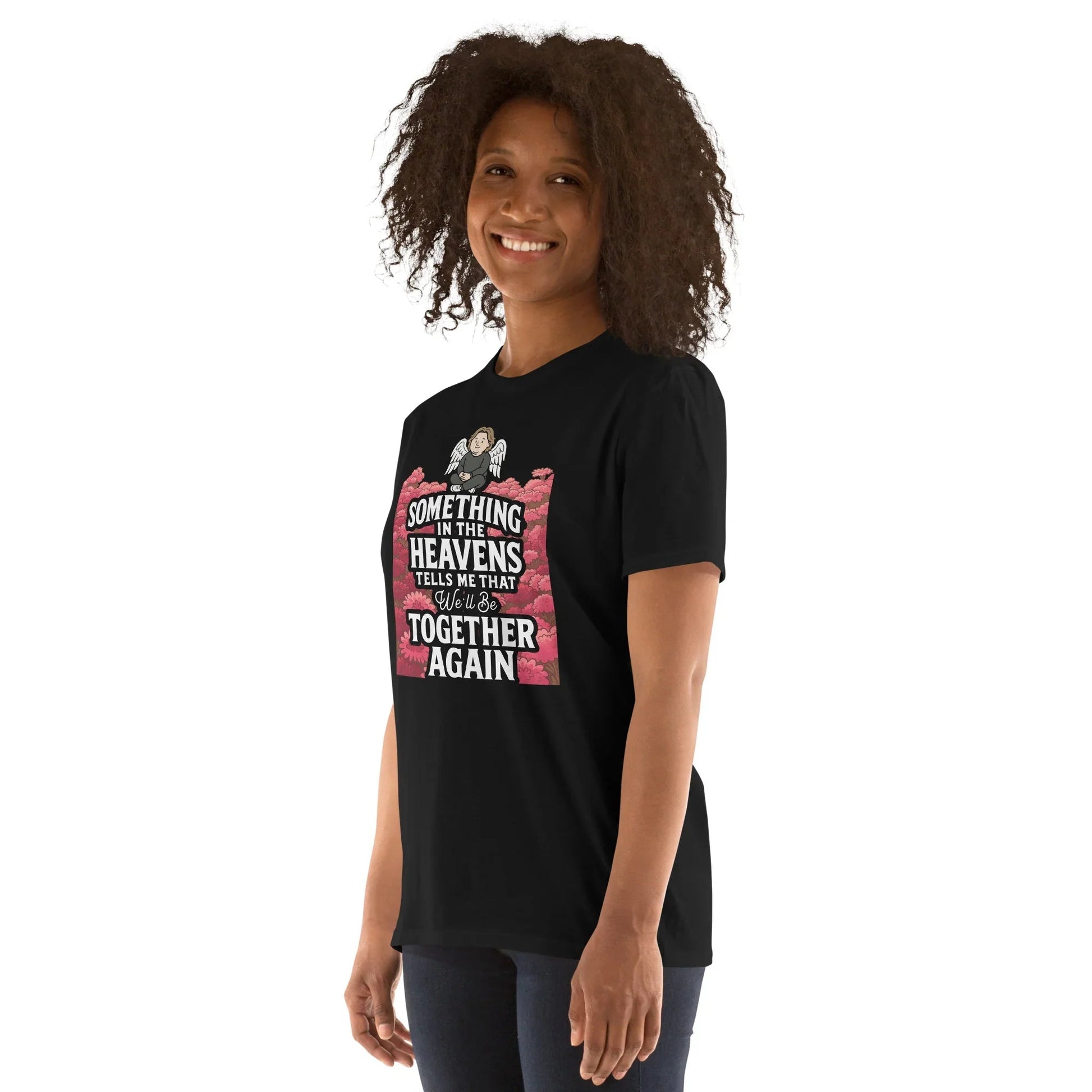 Lewis Capaldi "Something In The Heavens" Lyric T-Shirt | Unisex Short-Sleeve Cotton Blend T-shirt Alcyone213k