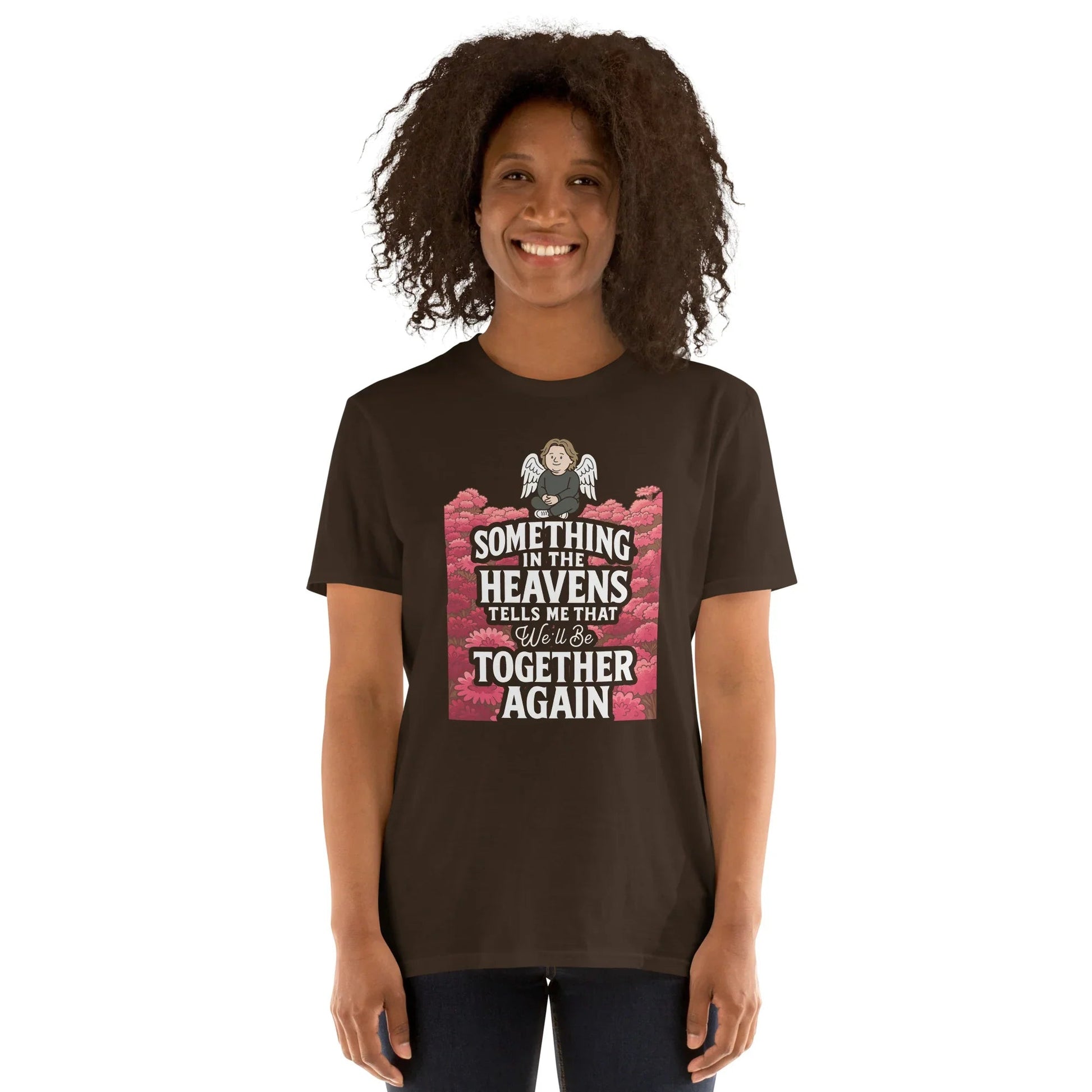 Lewis Capaldi "Something In The Heavens" Lyric T-Shirt | Unisex Short-Sleeve Cotton Blend T-shirt Alcyone213k