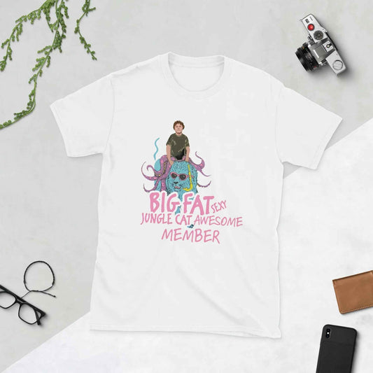 Lewis Capaldi T-Shirt | Big Fat Sexy Jungle Cats Graphic Tee T-shirt Alcyone213k