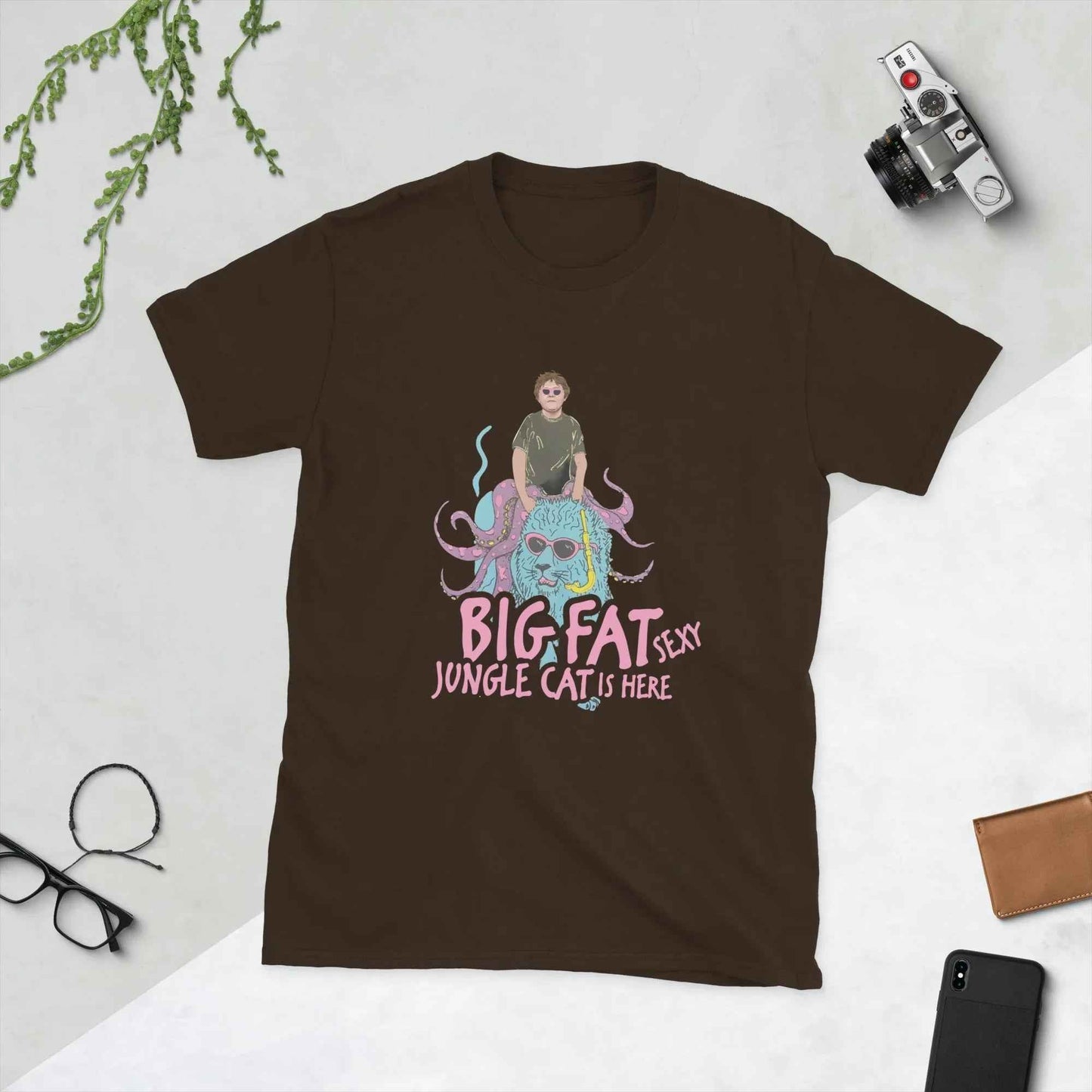 Lewis Capaldi T-Shirt | Big Fat Sexy Jungle Cats Cotton Tee T-shirt Alcyone213k