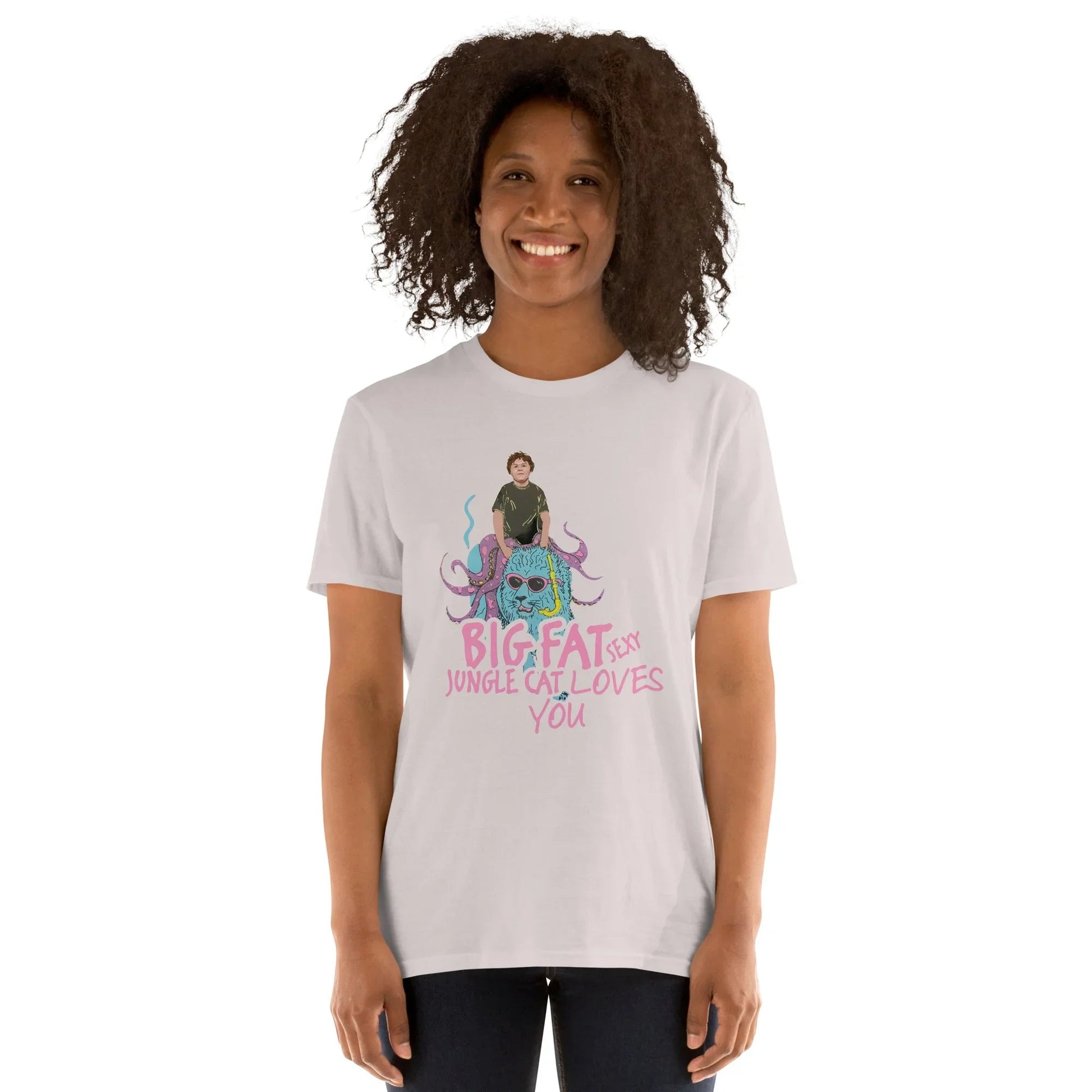 Lewis Capaldi T-Shirt | Big Fat Sexy Jungle Cats Graphic Tee T-shirt Alcyone213k