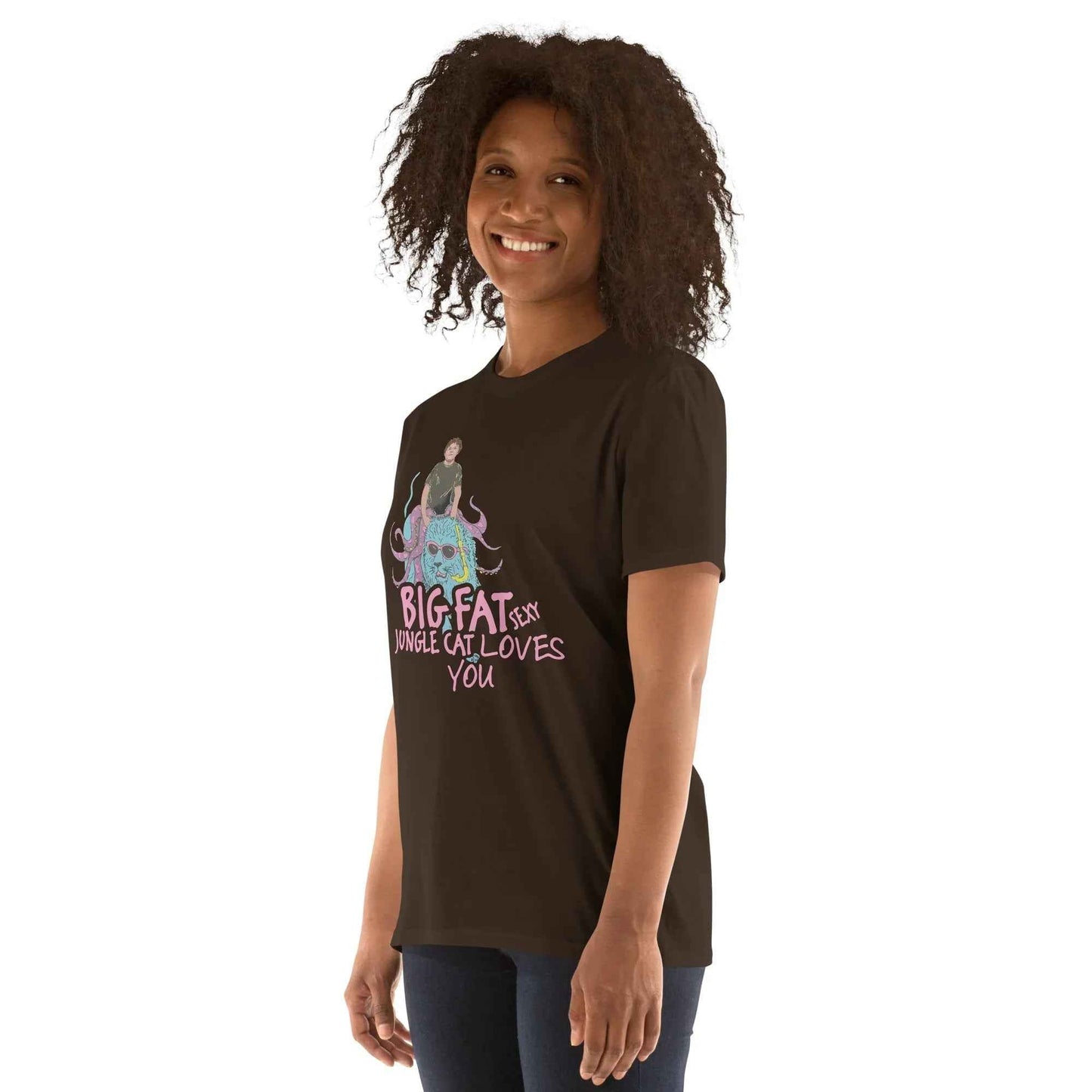 Lewis Capaldi T-Shirt | Big Fat Sexy Jungle Cats Graphic Tee T-shirt Alcyone213k